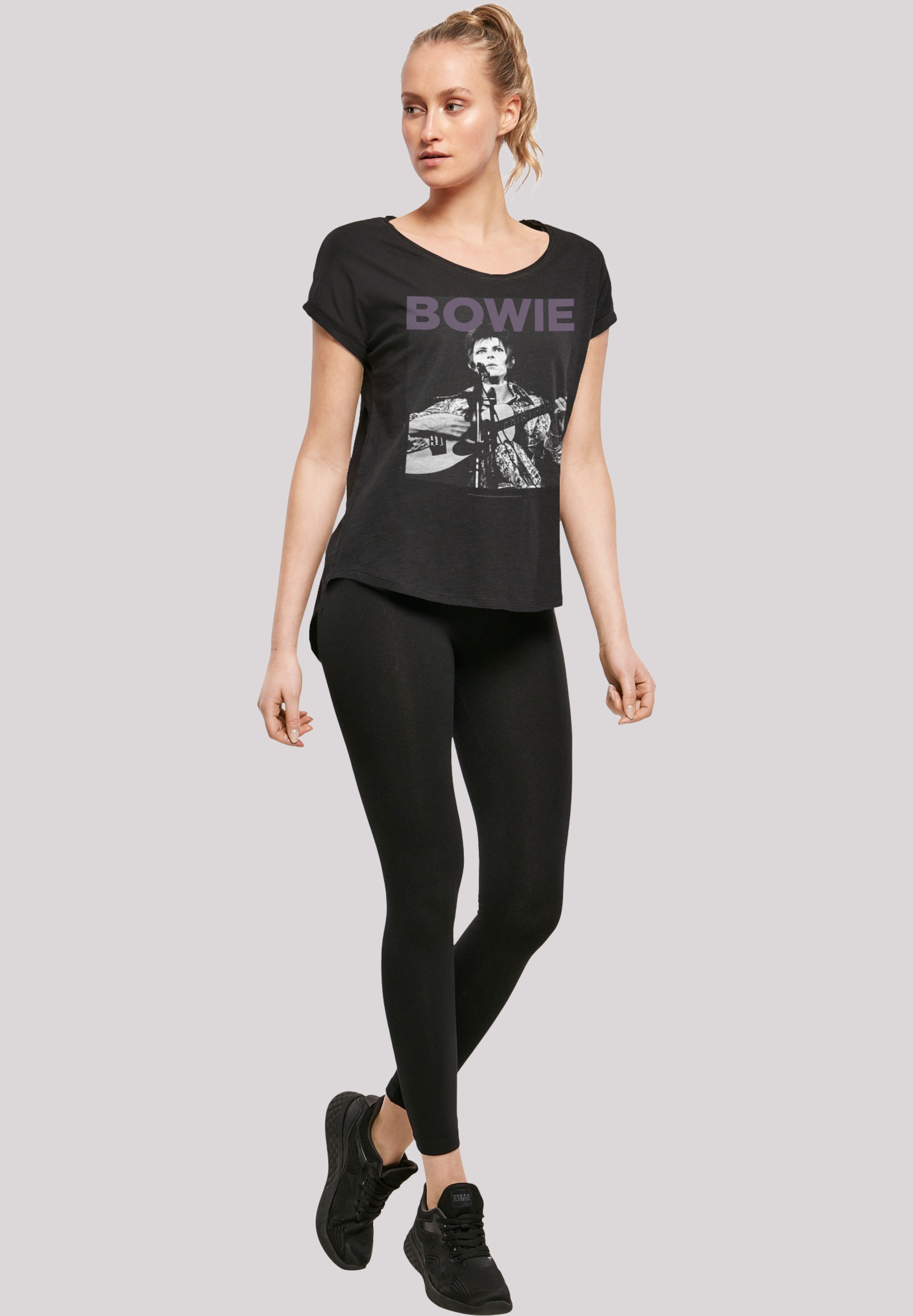 F4NT4STIC T-Shirt »David Bowie Rock Poster«, Print