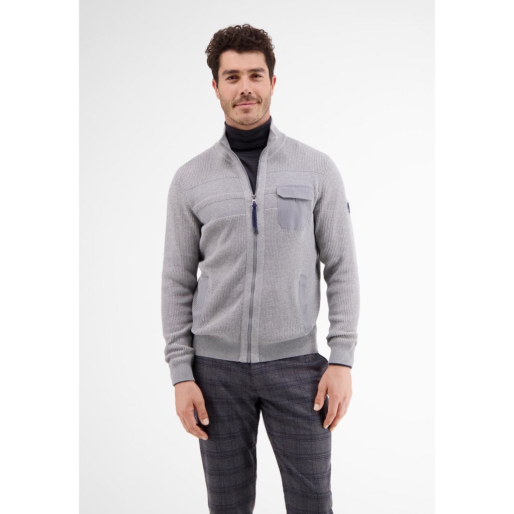 LERROS Strickjacke »LERROS Sportive Strickjacke«