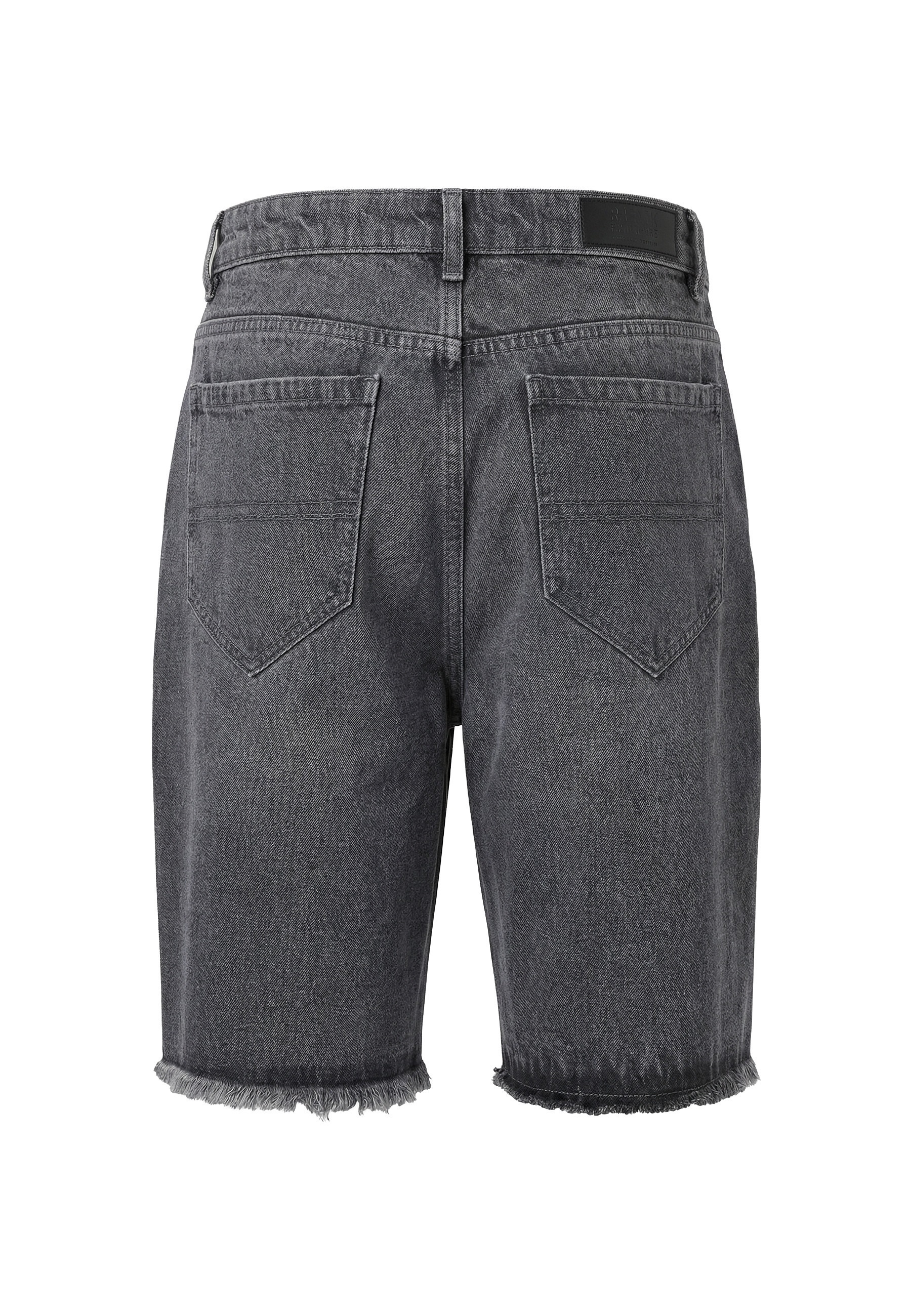 URBAN CLASSICS Shorts "Urban Classics Open Edge Two Knee Denim Shorts" günstig online kaufen