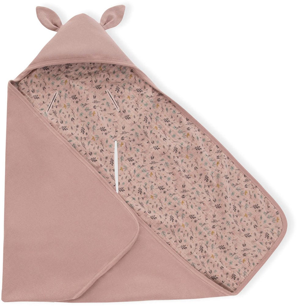 Hauck Babydecke »Baby Einschlagdecke, Snuggle N Dream Bambi Rose«, mit Kapuze