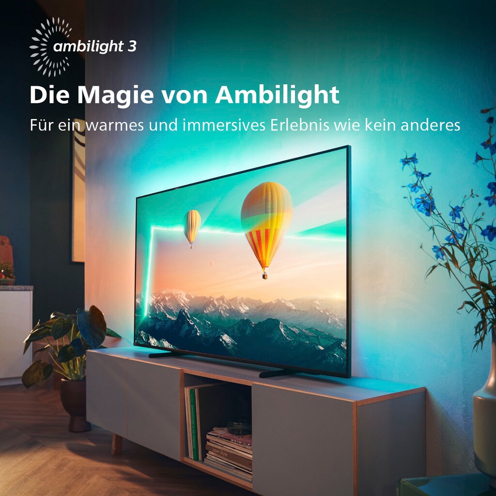 Philips LED-Fernseher »55PUS8007/12«, 139 cm/55 Zoll, 4K Ultra HD, Android TV-Smart-TV