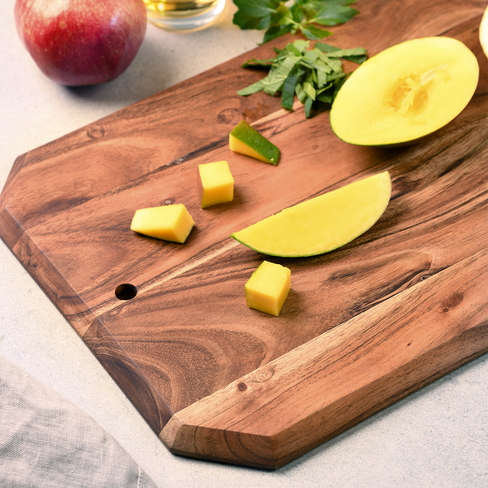 KESPER Schneidebrett "Brett aus Akazienholz, FSC zertifiziert" mit Loch zum günstig online kaufen