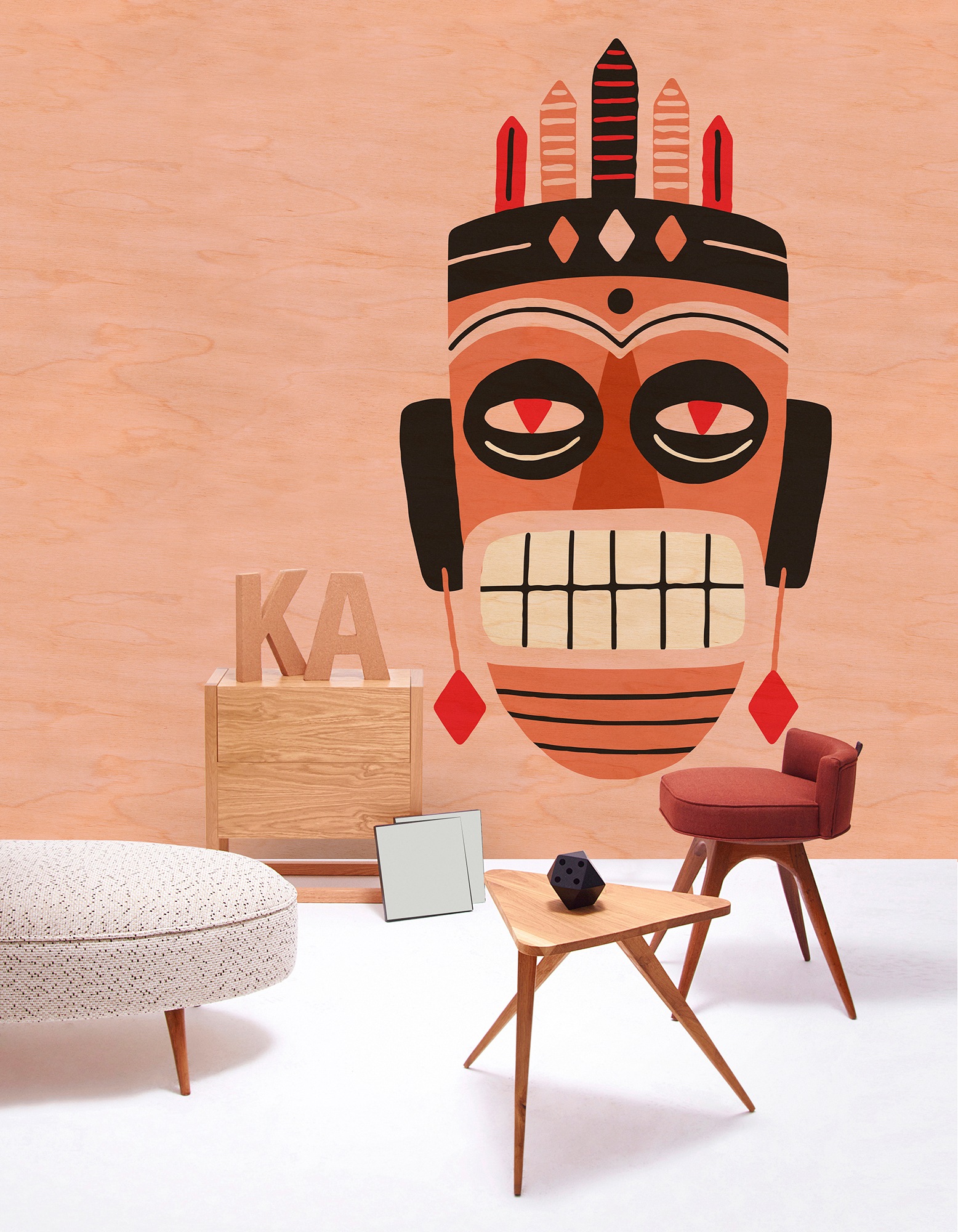 living walls Fototapete »Walls by Patel Overseas«, Vlies, Wand
