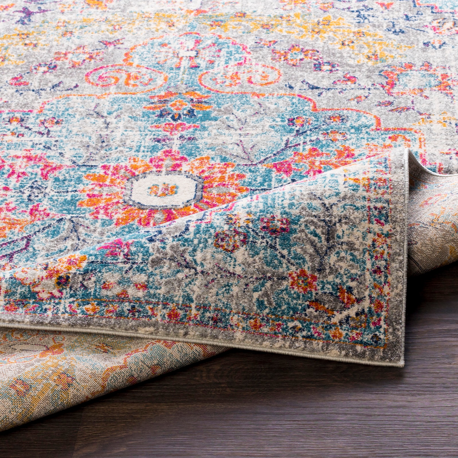 Livabliss Teppich »MUNICH«, rechteckig, 11 mm Höhe, Vintage Orientteppich, Kurzflor Boho Wohnzimmerteppich, Läufer