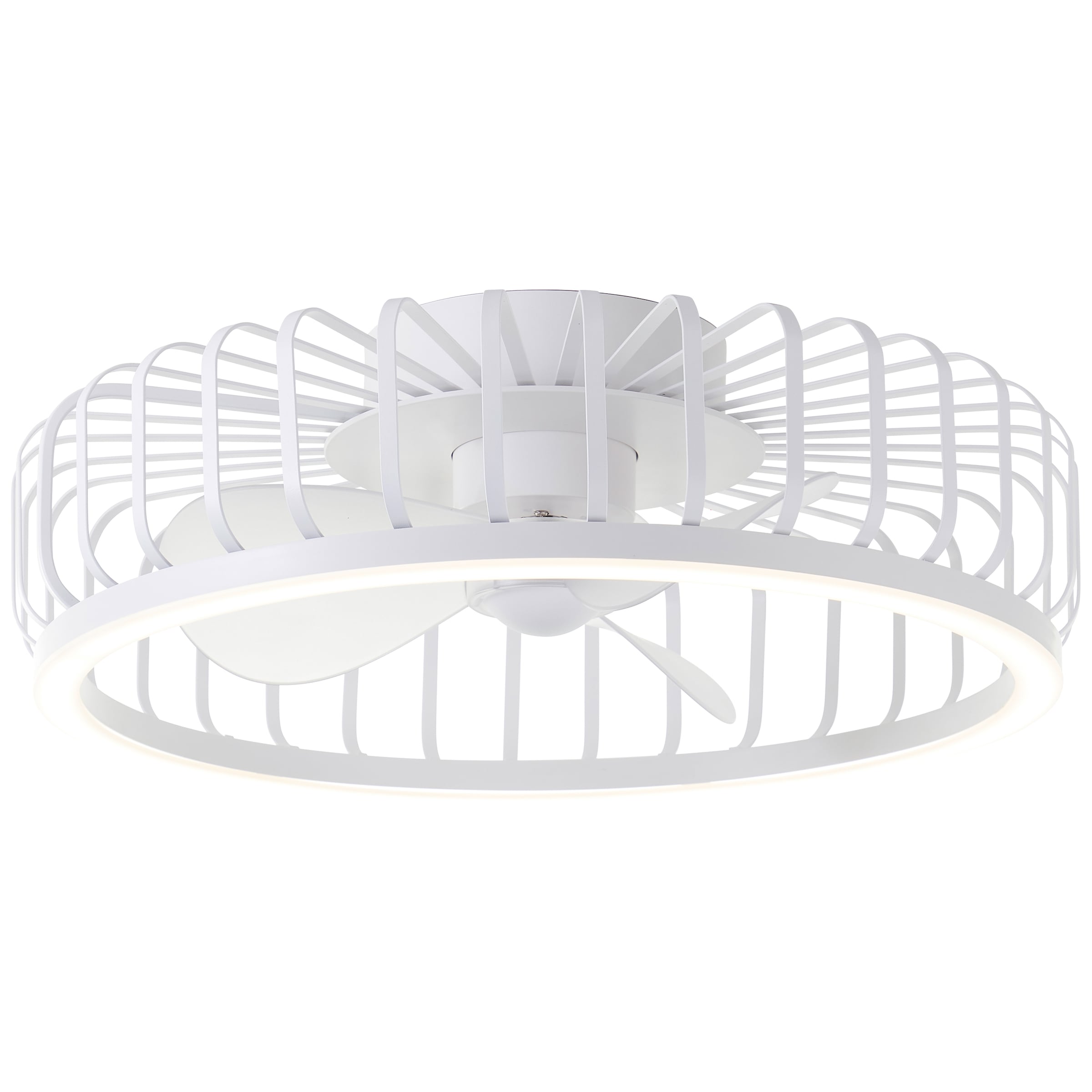 Brilliant LED Deckenleuchte »Capo« LED-Modul 1 Stk. warmweiß - kaltweiß LED-Ventilator, Ø 48 cm, 4200 lm, dimmbar, CCT