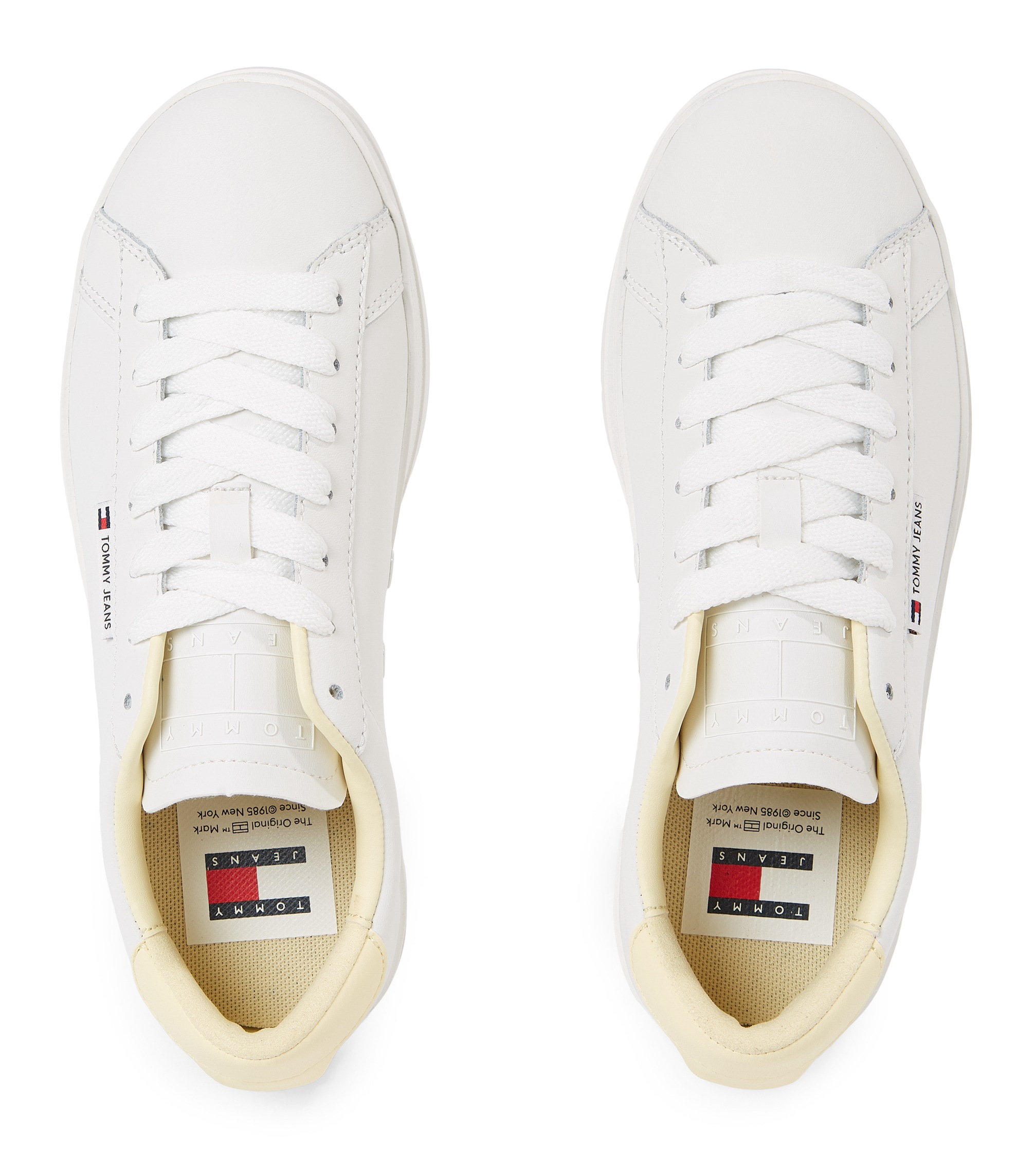 Tommy Jeans Sneaker "TJW COURT SNEAKER", mit Label, Freizeitschuh, Halbschu günstig online kaufen