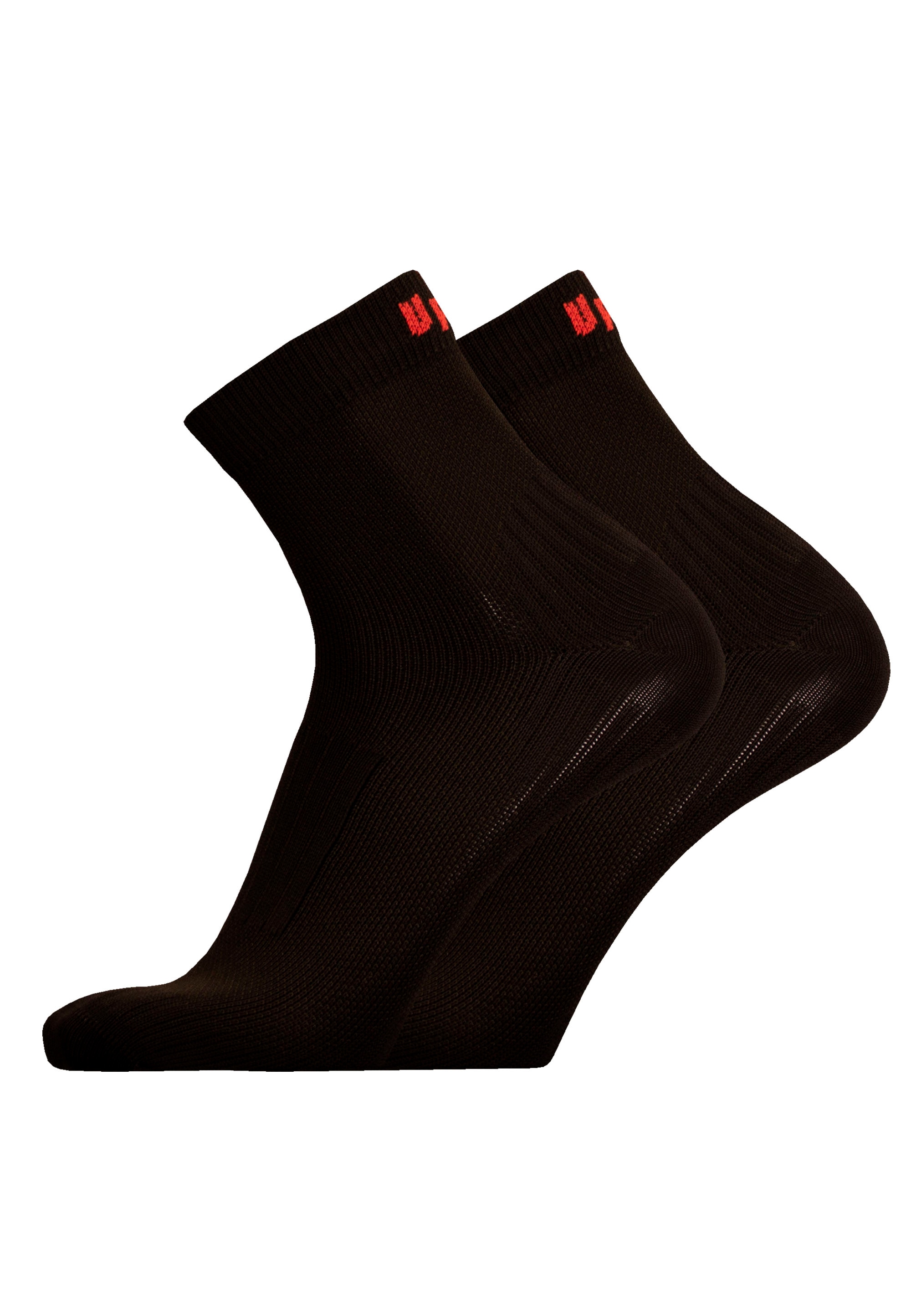 UphillSport Socken "FRONT 2er Pack", (2 Paar), mit gepolstertem Rist