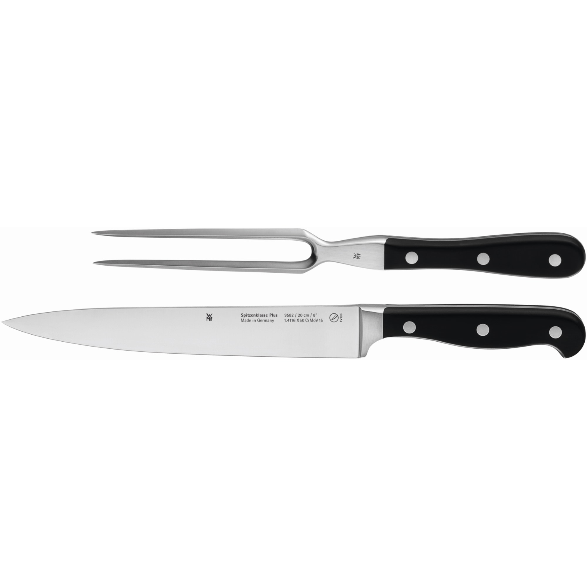 WMF Messer-Set "Spitzenklasse Plus" Messerklingen aus Spezialklingenstahl, Made in Germany