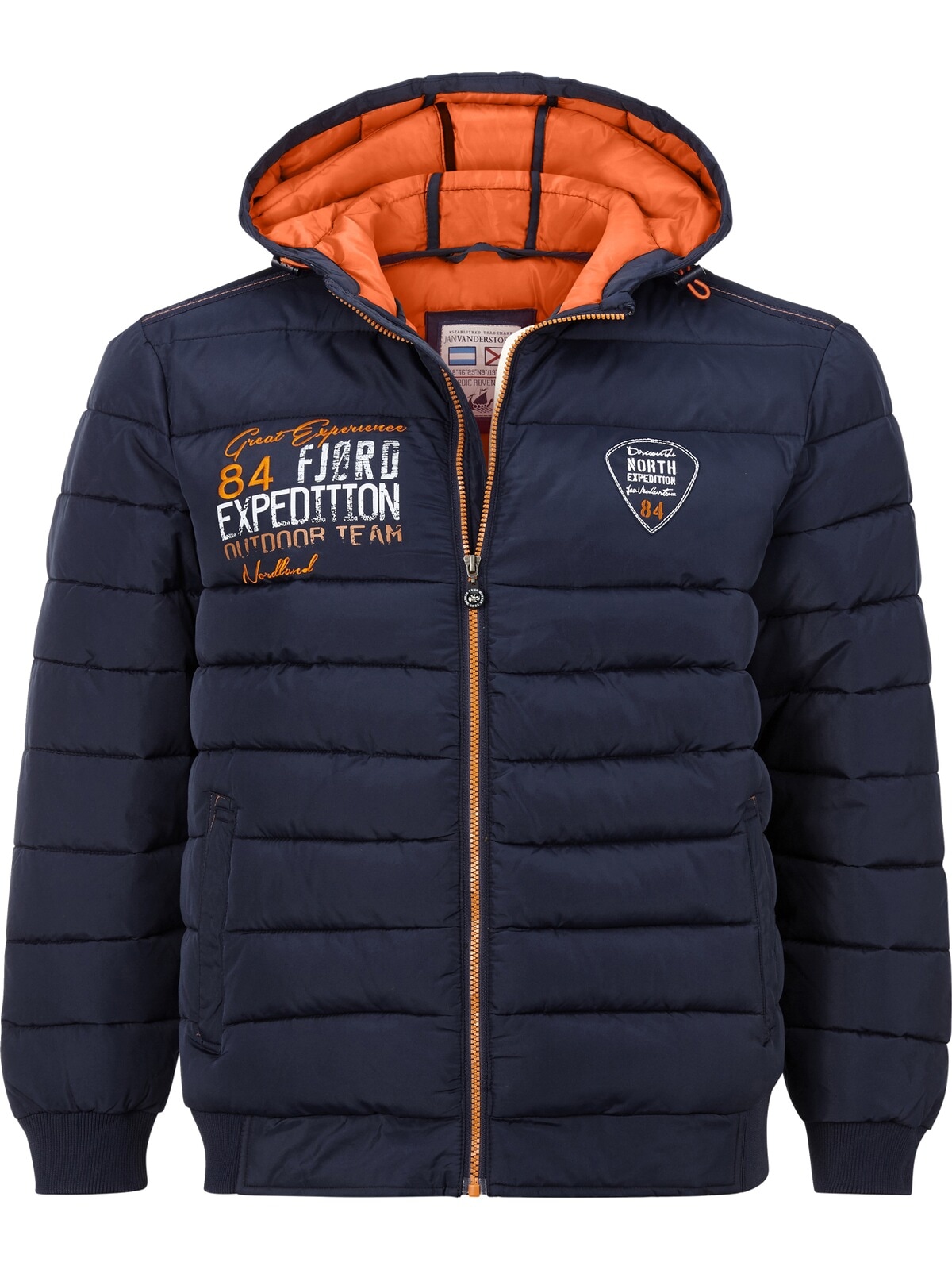 Jan Vanderstorm Steppjacke »Steppjacke EGGERT«, (1 St.), warme Winterjacke