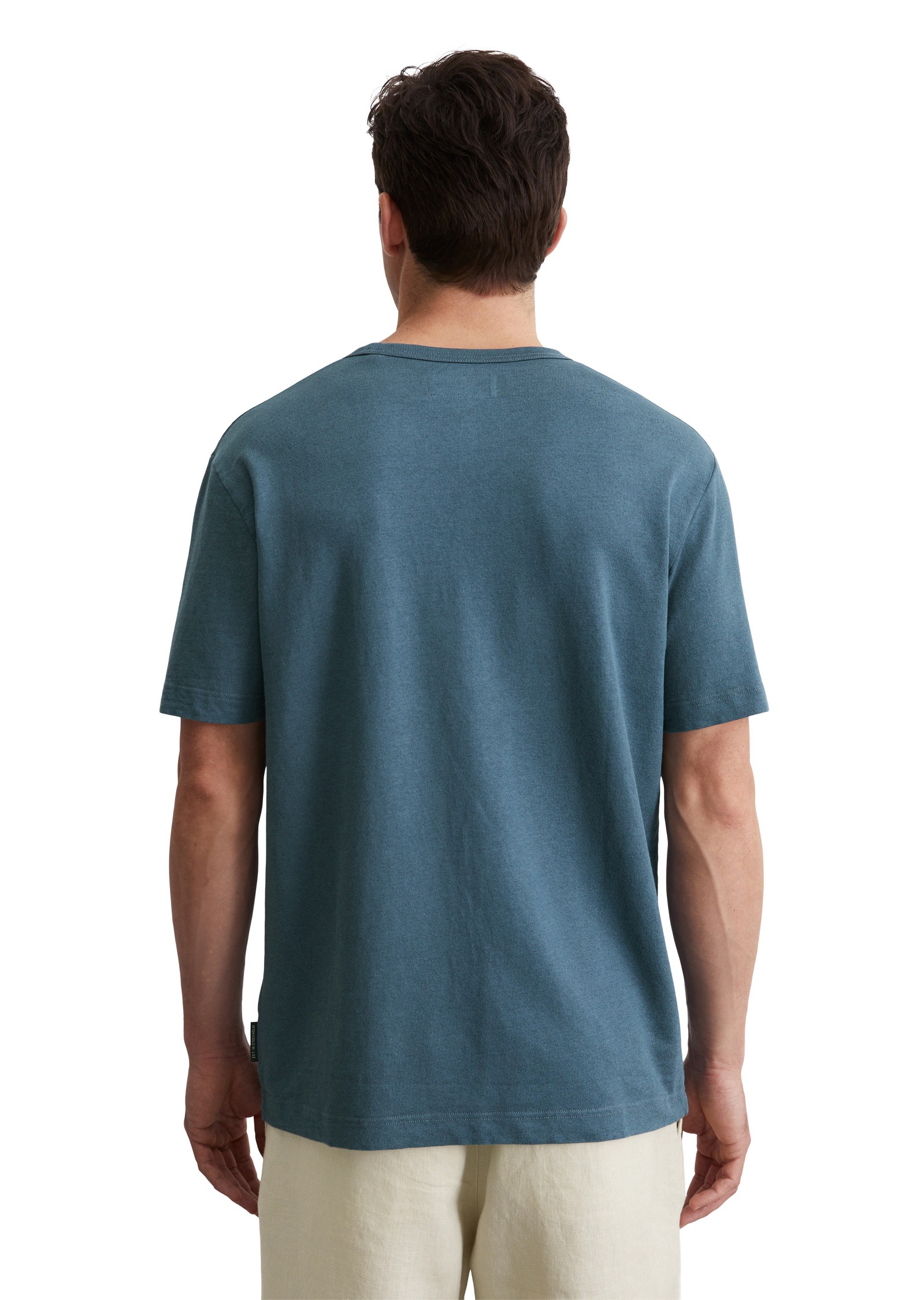 Marc O'Polo T-Shirt »aus Leinen mit Bio-Baumwolle«