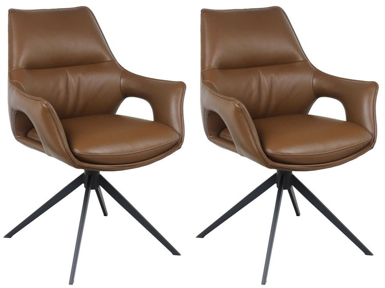 Home affaire Drehstuhl "Sienna" (Set) 2 Stk.2er Set