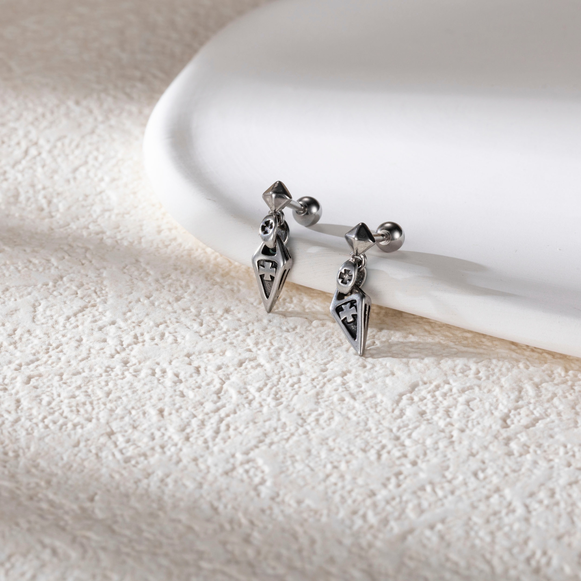 Firetti Paar Ohrstecker »Schmuck Geschenk Edelstahl Ohrschmuck Ohrringe Classic«