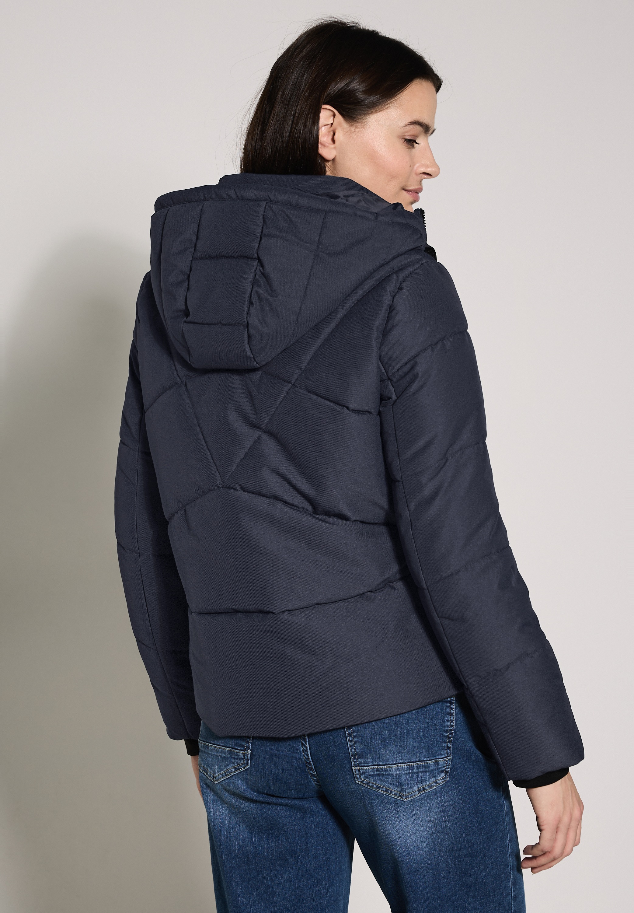 Cecil Steppjacke, mit Kapuze, mit Kapuze