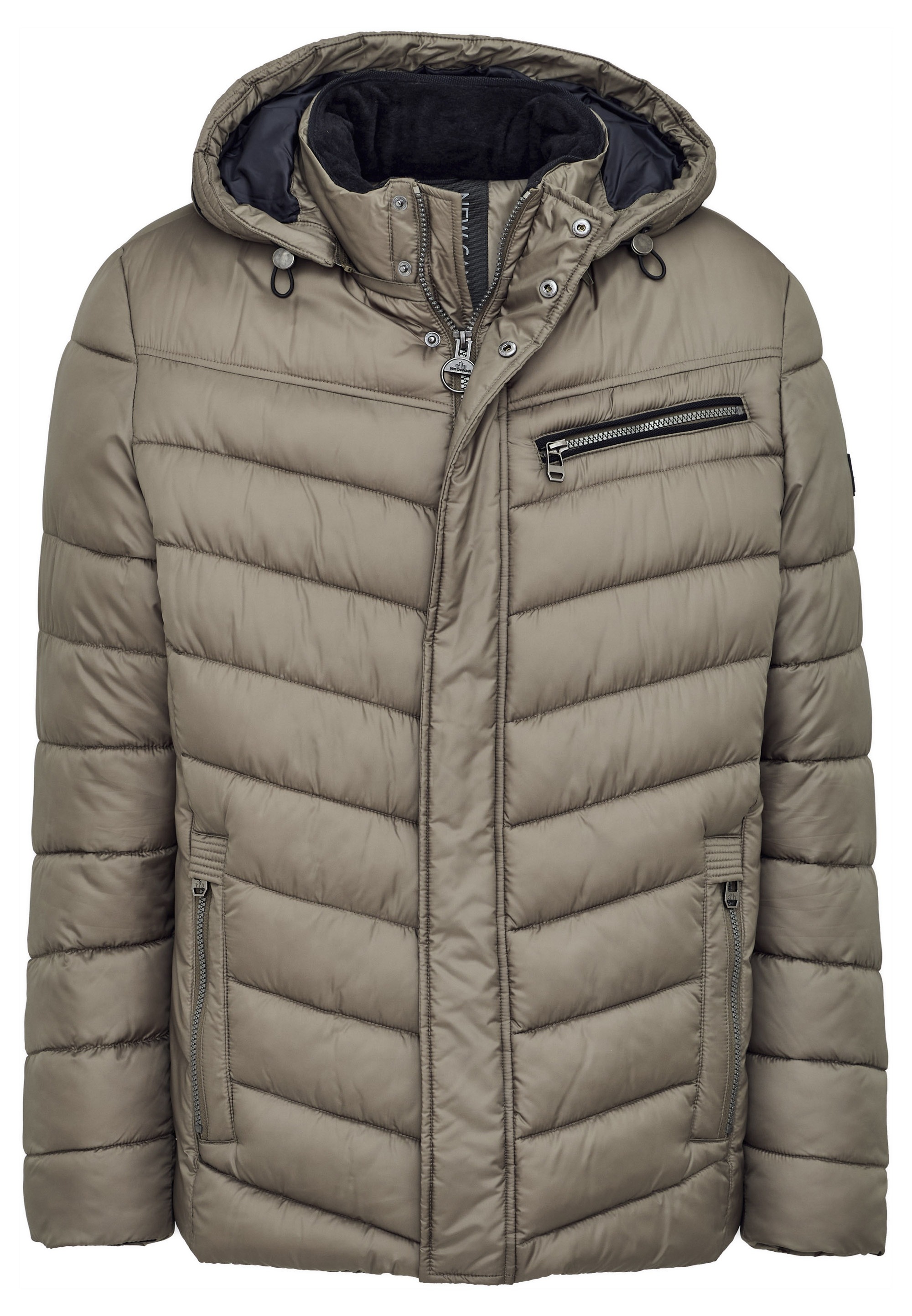 Thumbnail - New Canadian Steppjacke mit Fleece-Einsatz am Innenkragen