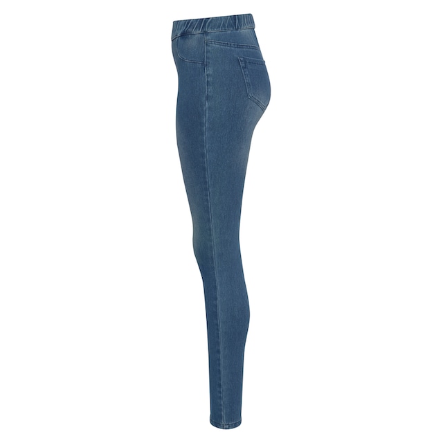 Arizona Jogg Pants »High Waist«, in Denim-Optik für bestellen | BAUR