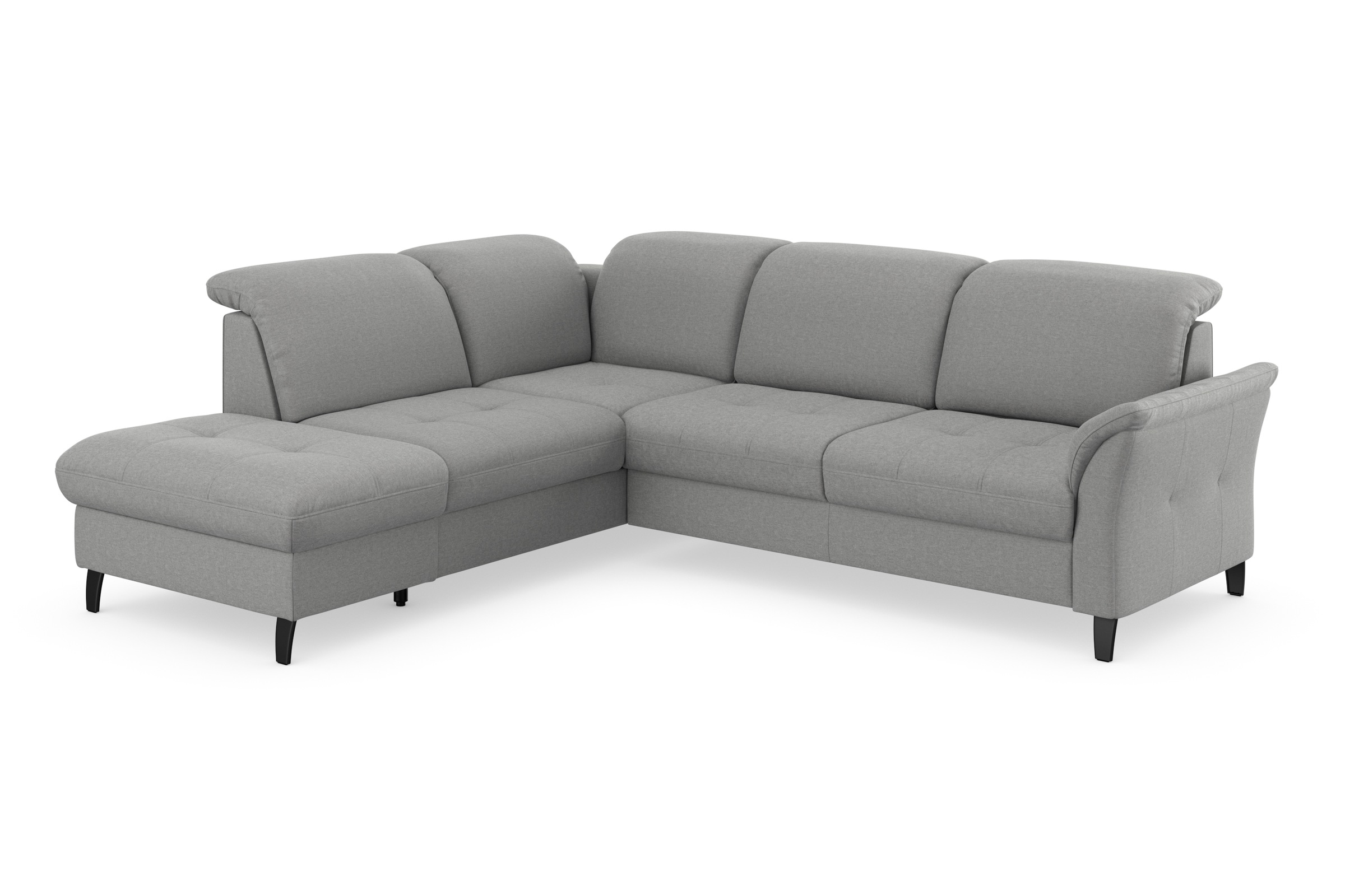 SIT & MORE Maggiore Ecksofa Grau 9