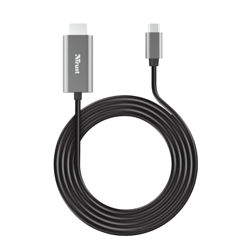 Trust HDMI-Kabel »TRUST CALYX USB-C TO HDMI CABLE«, 180 cm