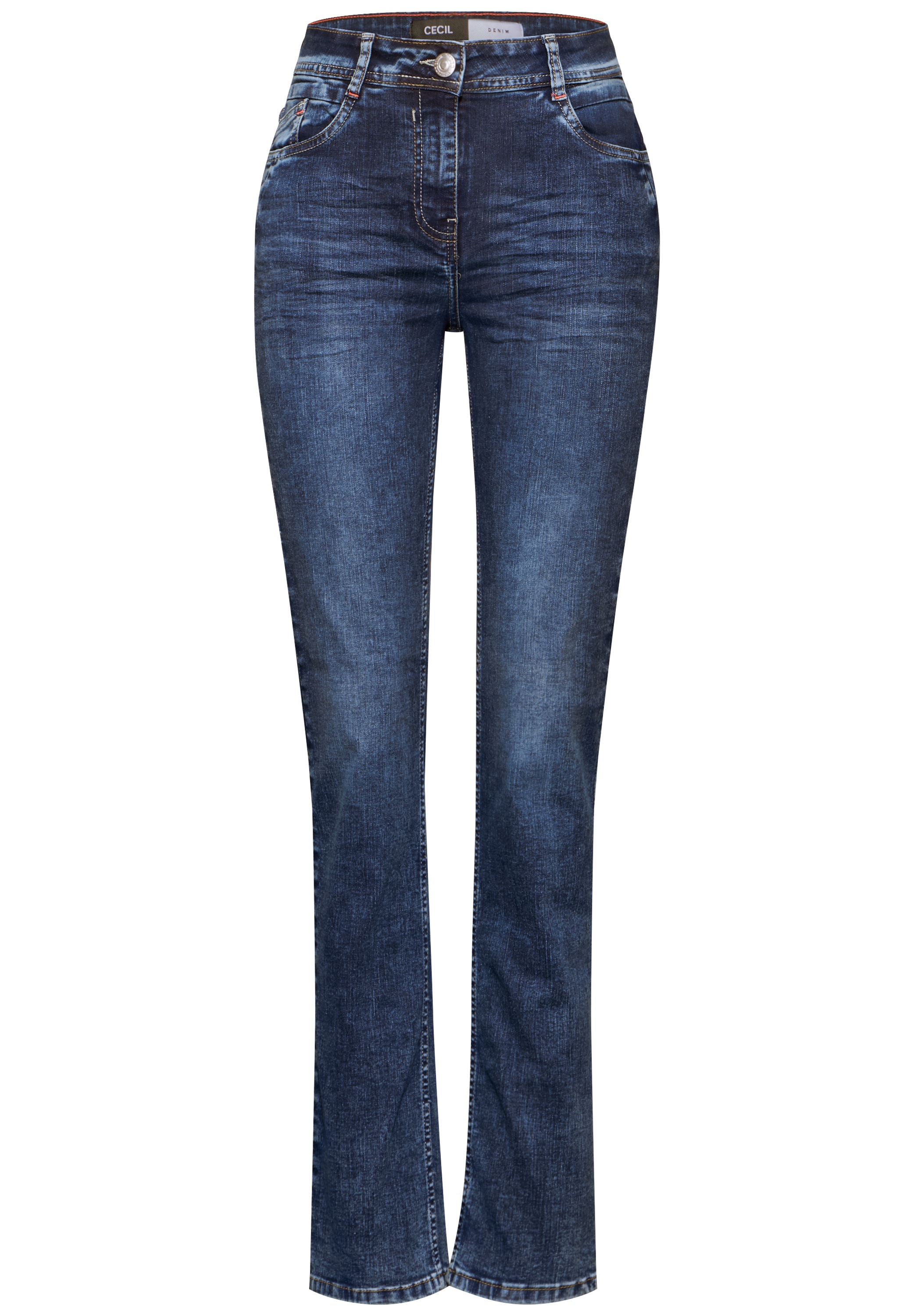 Cecil Straight-Jeans, mit Stretchanteil