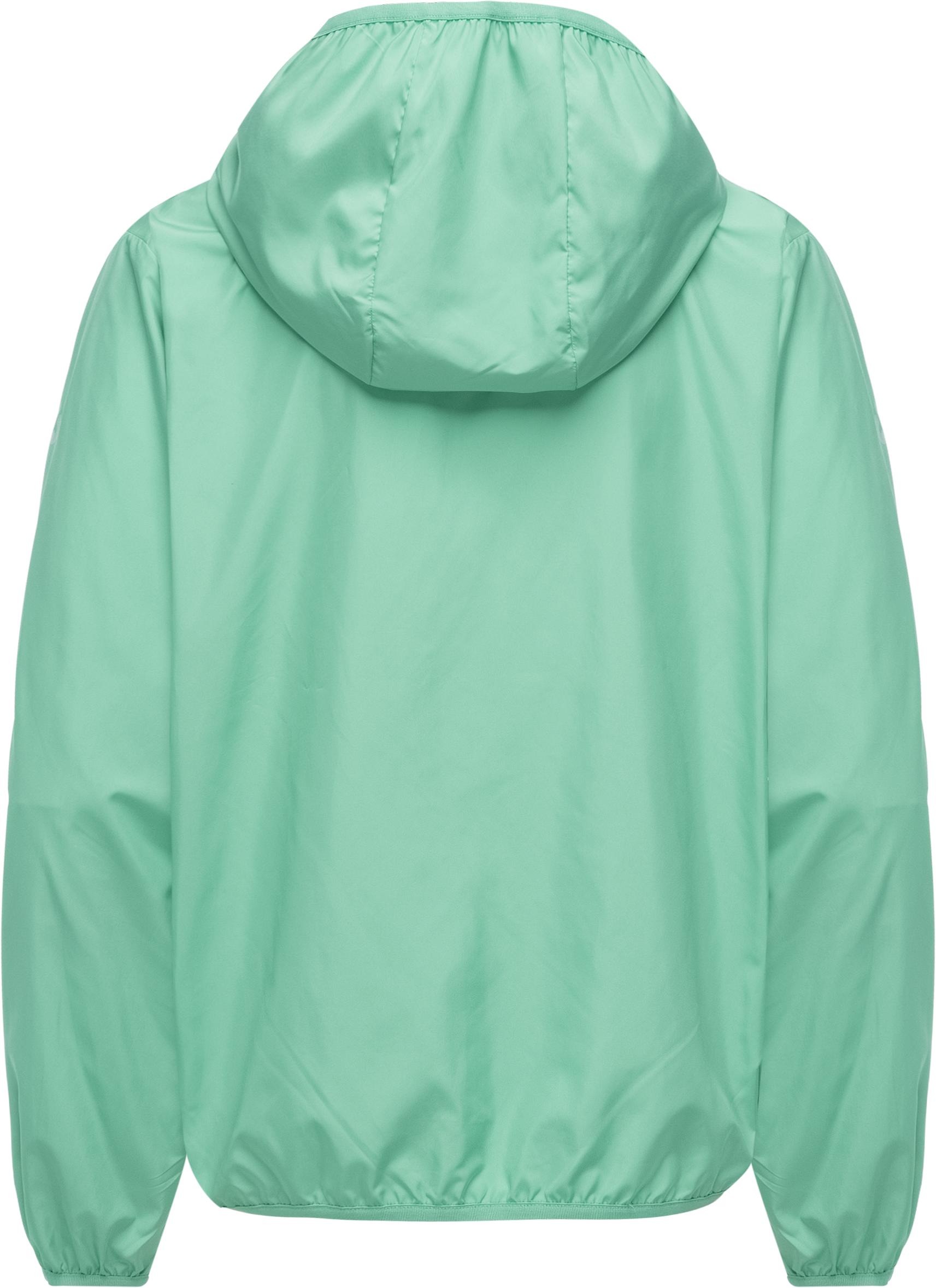 Outdoorjacke RAGWEAR "Vinzie C", Damen, Gr. XXL (44), blau (türkis), 100% Polyester, lässig geschnitten hüftlang, hoch geschlossener Ausschnitt, Ärmel ohne Ärmelschlitz elastischer Bund mit Gummizug, Jacken Outdoorjacke, Extraleichte Übergangsjacke mit Ka 2