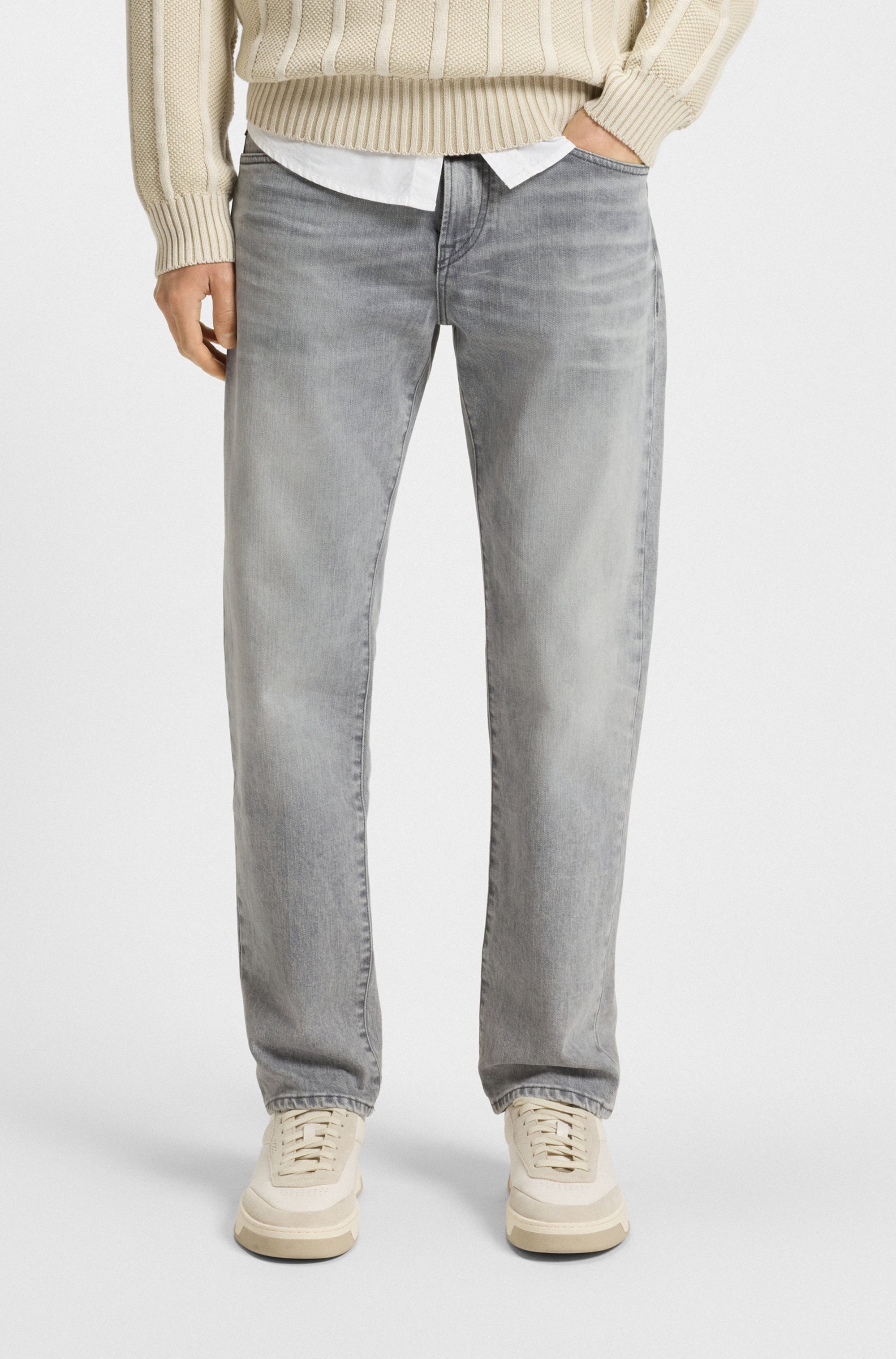 BOSS ORANGE Regular-fit-Jeans "Re Maine", aus komfortablem Stretch-Denim günstig online kaufen
