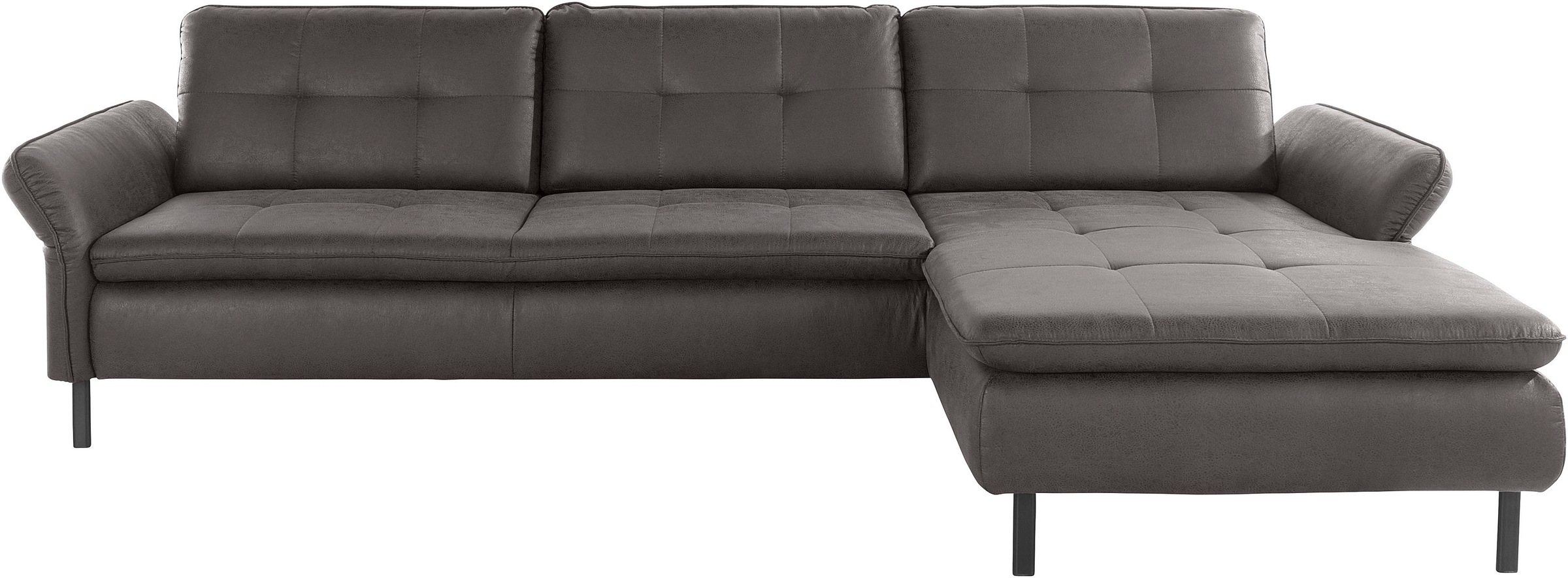 Home affaire Ecksofa "Birkholm L-Form" Armlehnverstellung, auch in Easy Cle günstig online kaufen