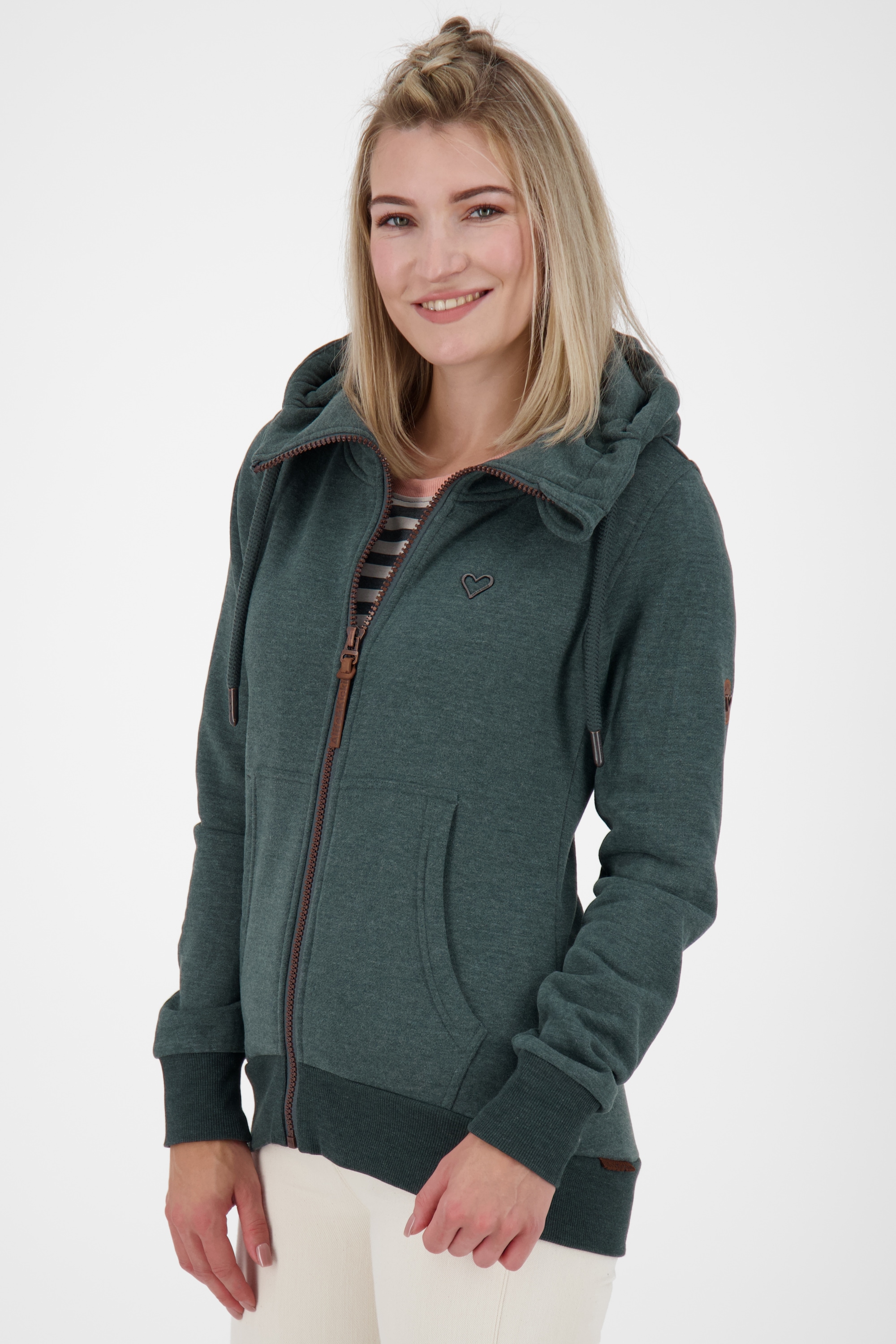 Alife & Kickin Kapuzensweatjacke »Damen YasminAK A«