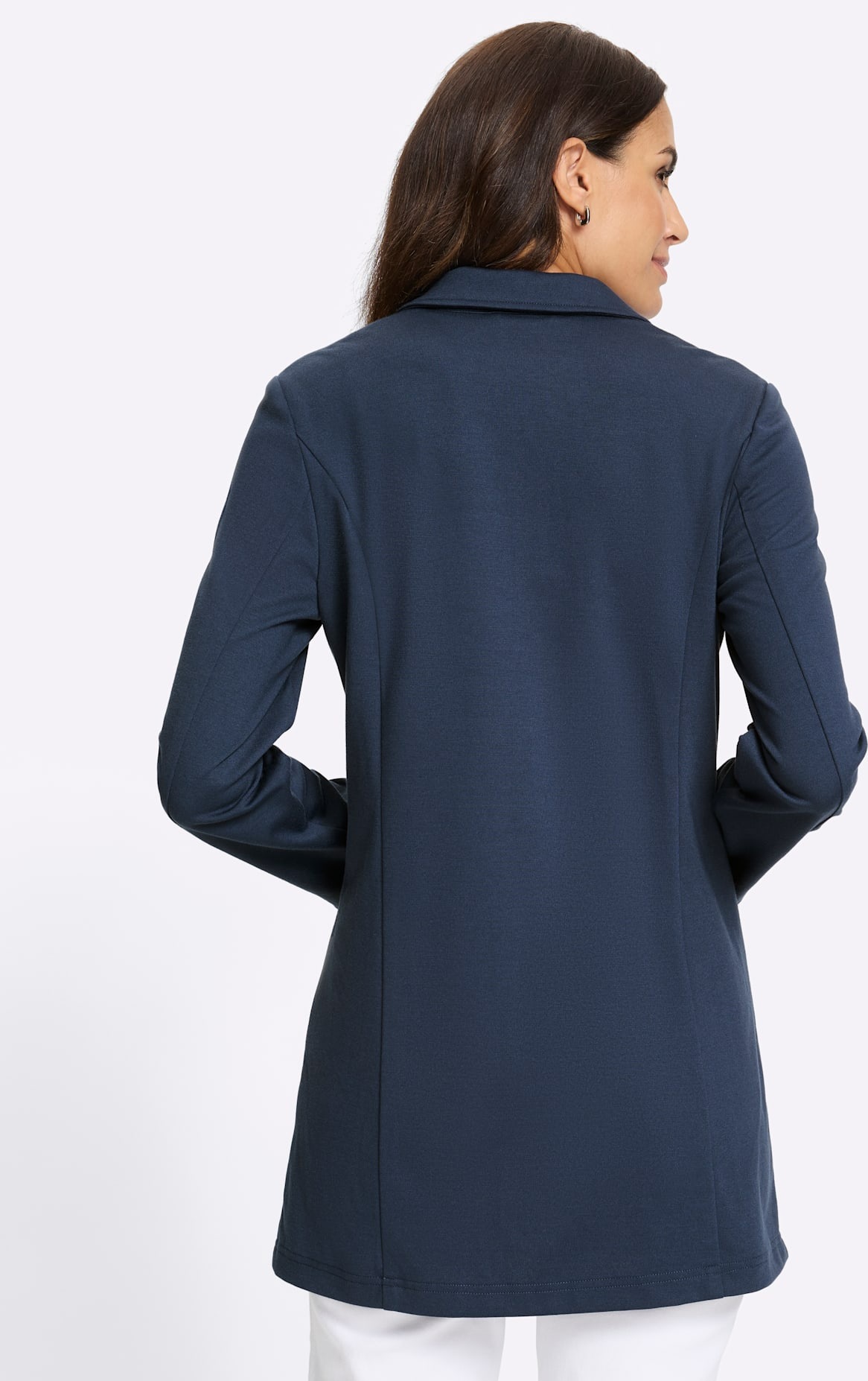 INSPIRATIONEN Jersey-Blazer Damen Dunkelblau 46 2