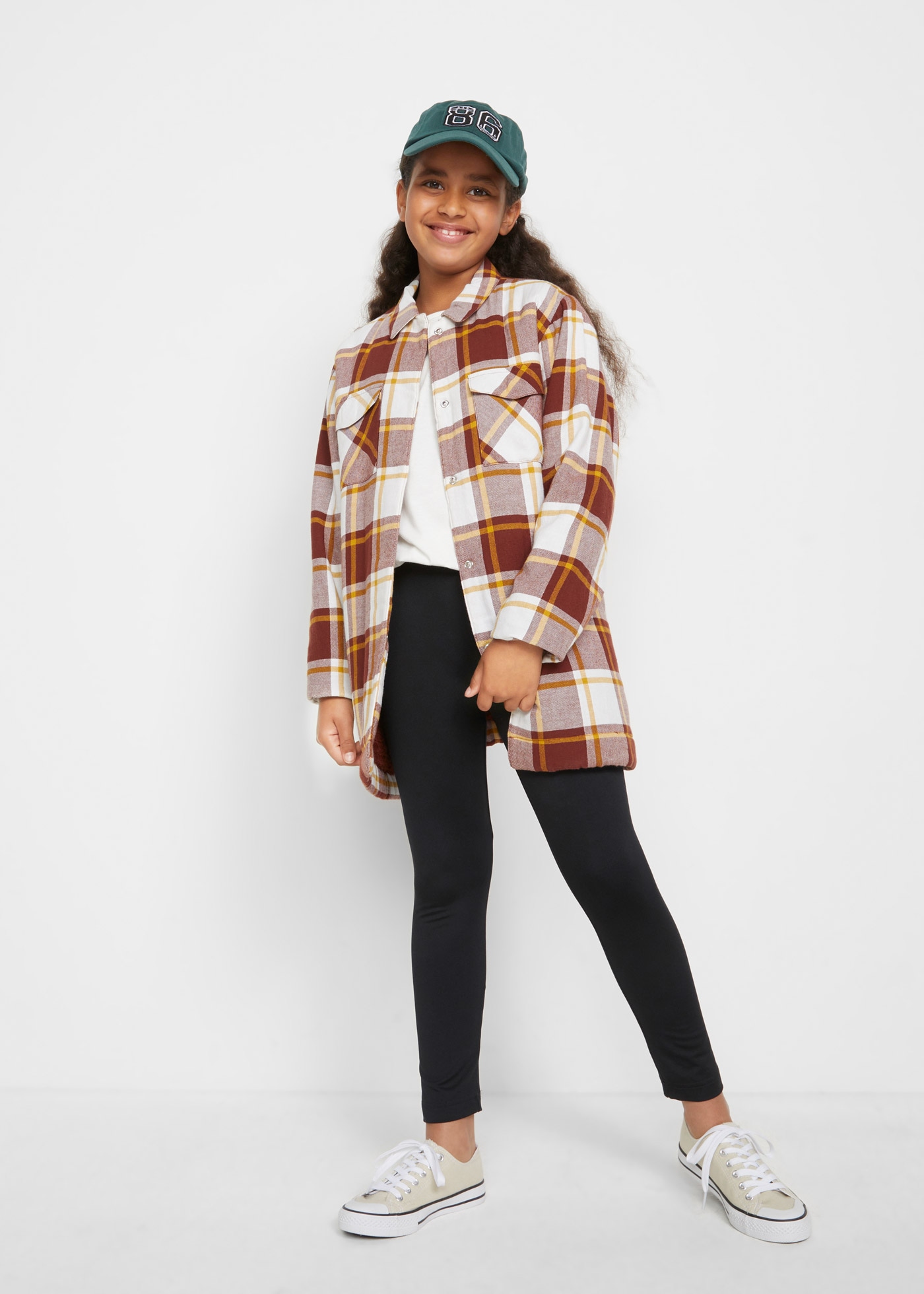 bonprix Thermoleggings  mit angerauter Innenseite, bequeme Passform, unifarbene Optik