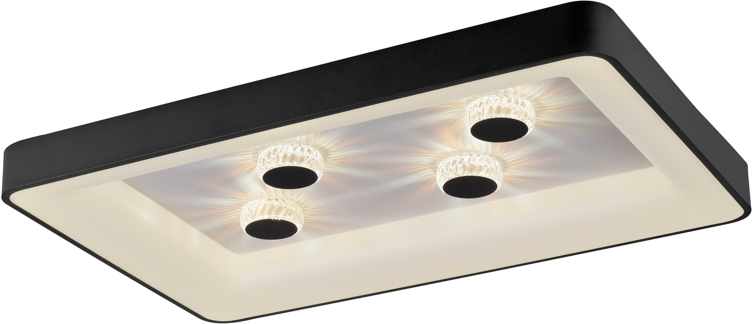 JUST LIGHT Deckenleuchte »VERTIGO«, 1 flammig, Leuchtmittel LED-Board | LED fest integriert