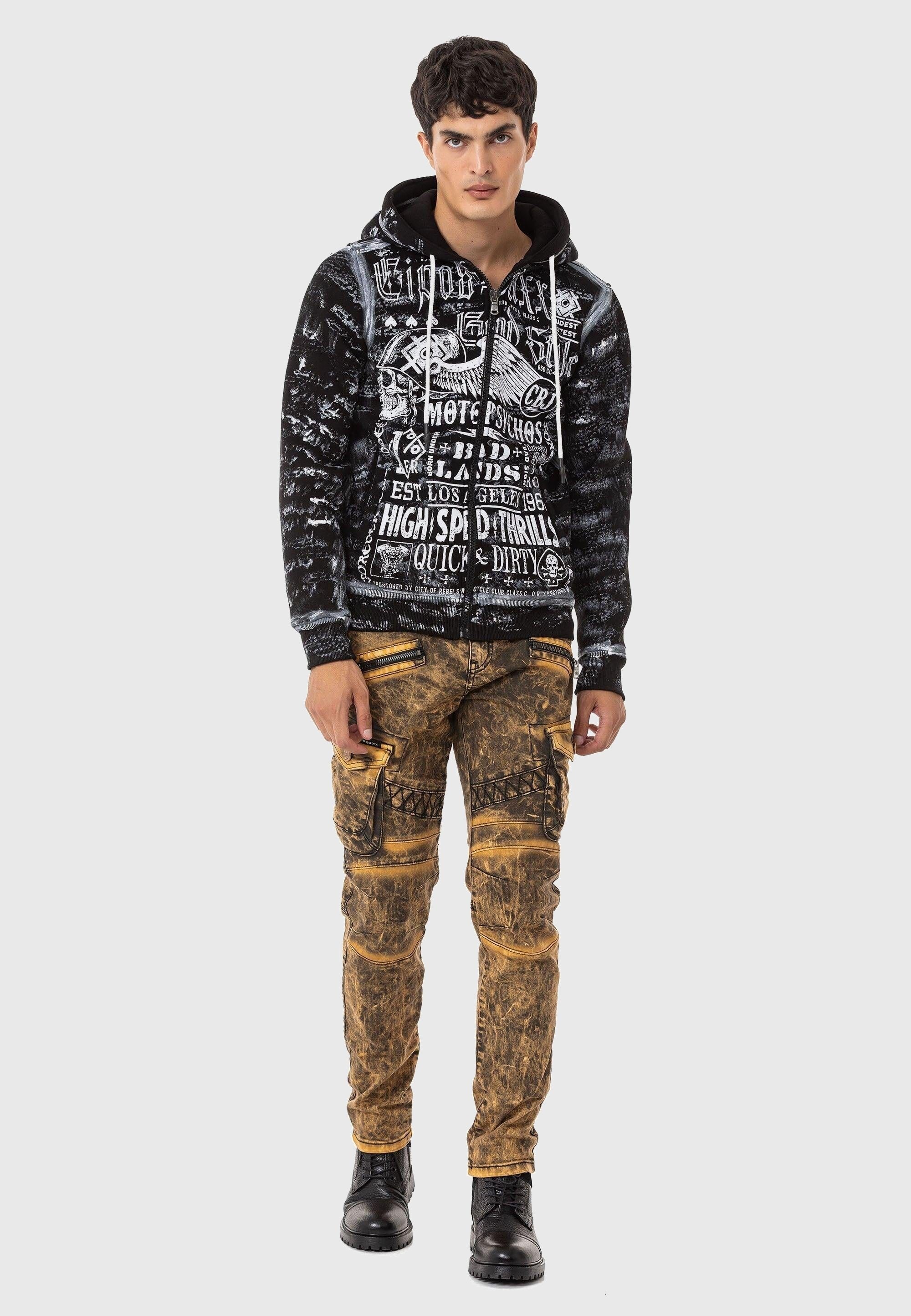 Cipo & Baxx Straight-Jeans »Jeans« im Straight Fit