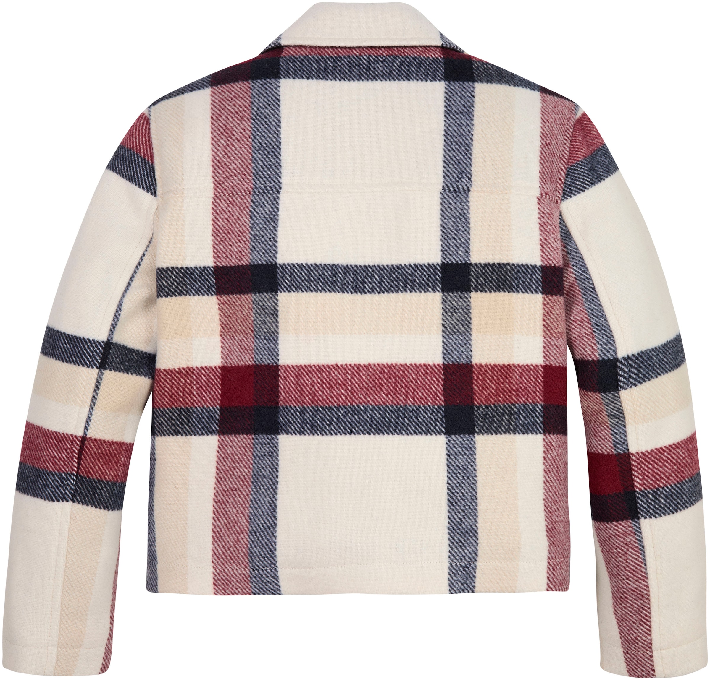 Tommy Hilfiger Kurzjacke »HILFIGER CHECK PEACOAT«, für Mädchen