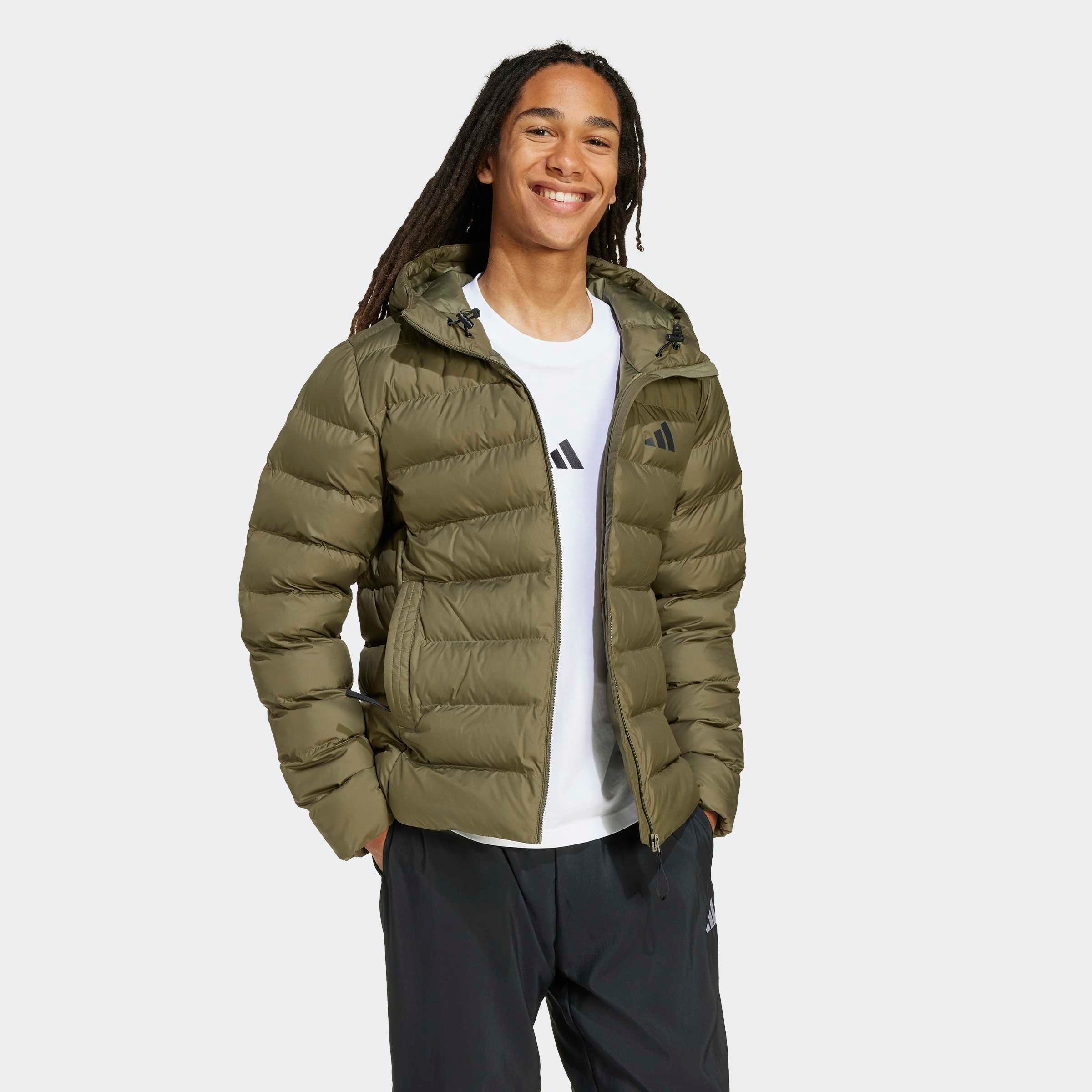 adidas Sportswear Outdoorjacke »SDP INSULATED« gefütterte Jacke für Herbst und Winter
