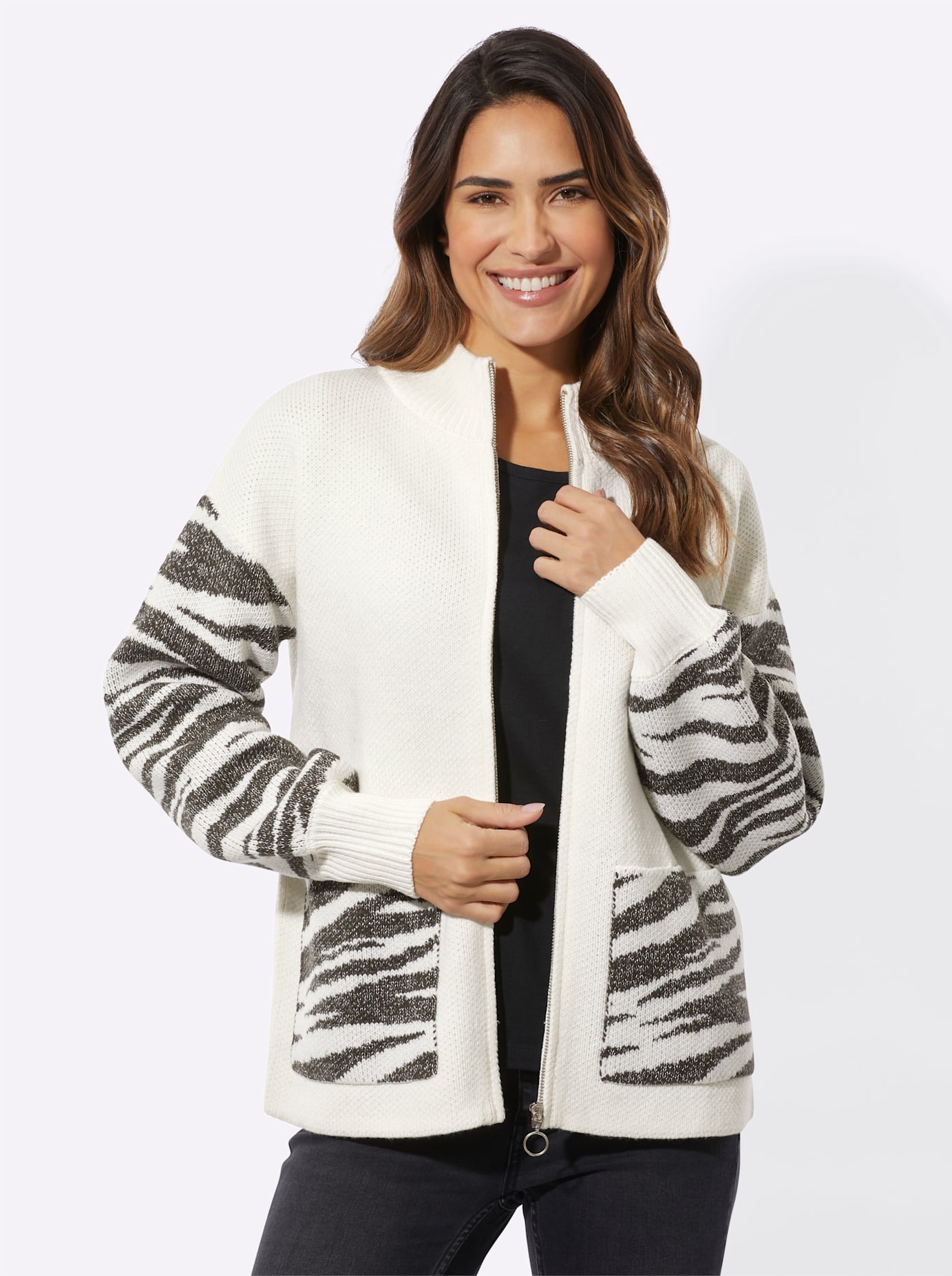 Classic Basics Strickjacke
