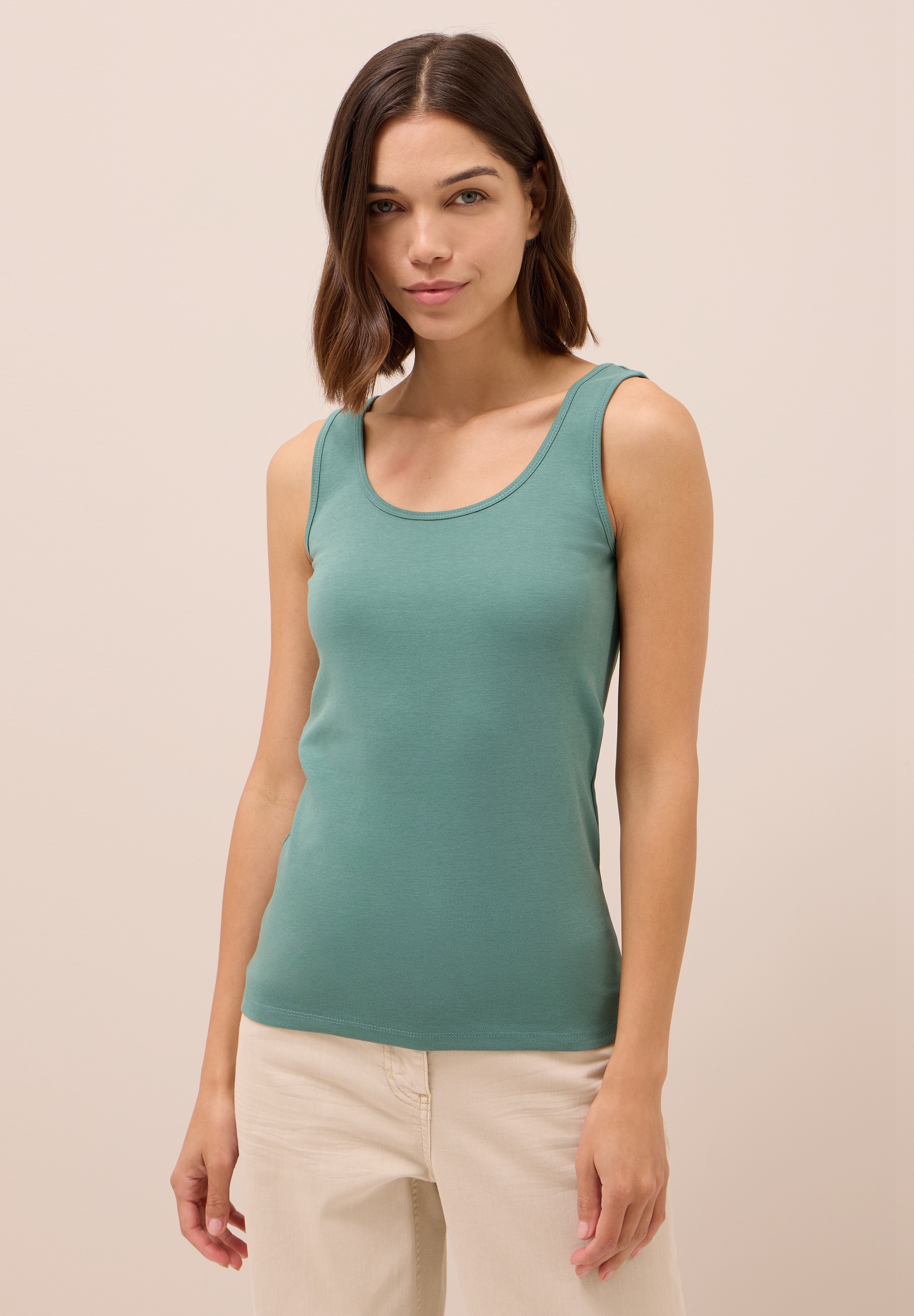 Cecil Trägertop aus reiner Baumwolle günstig online kaufen