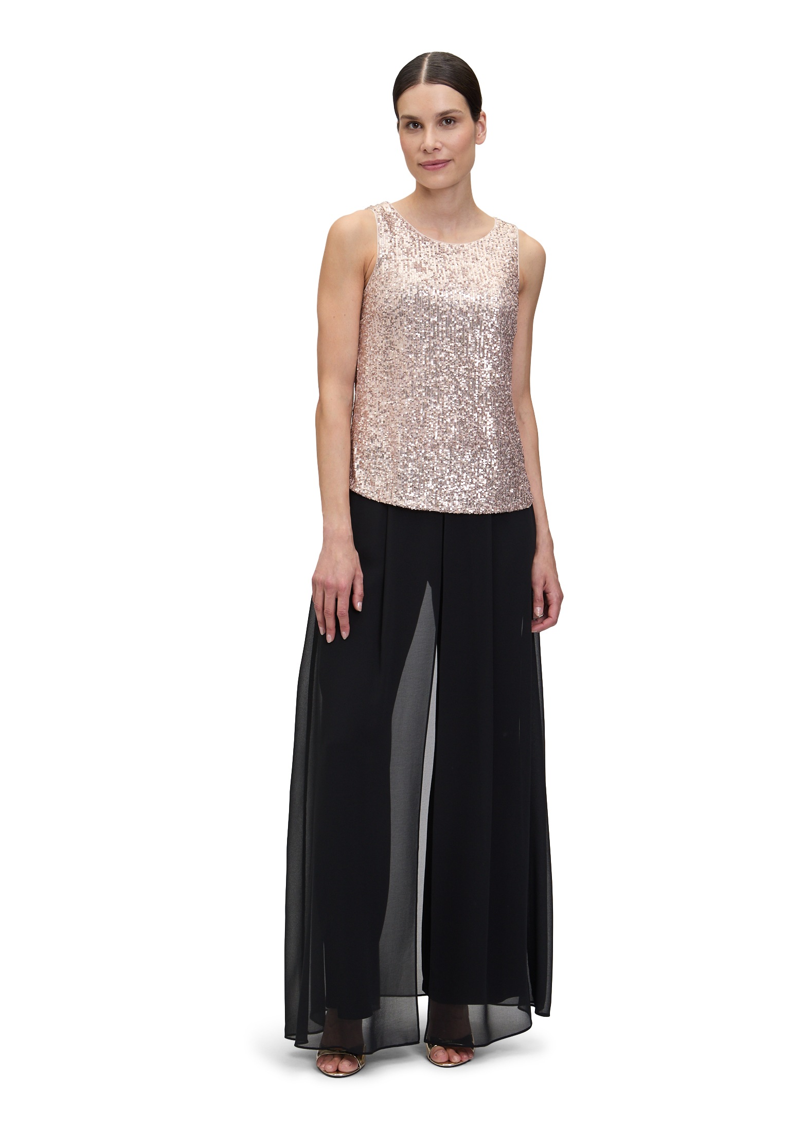 Vera Mont Blusentop »Vera Mont Pailletten-Top ohne Arm«