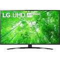LG LCD-LED Fernseher »43UQ81009LB«, 108 cm/43 Zoll, 4K Ultra HD, Smart-TV, α5 Gen5 4K AI-Prozessor-inkl. Magic-Remote Fernbedienung-inkl. Magic-Remote Fernbedienung