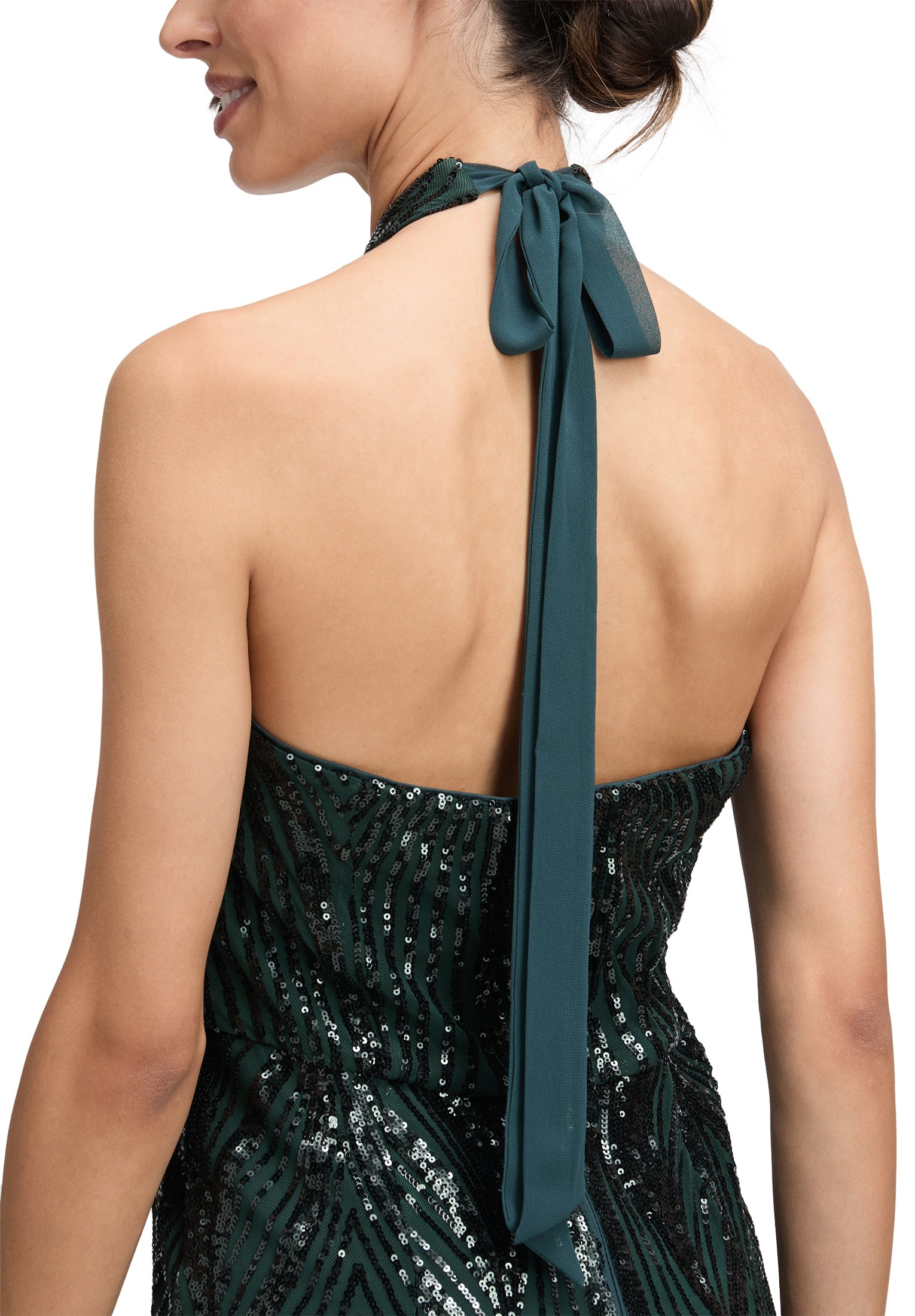 Vera Mont Abendkleid »Vera Mont Damen Abendkleid im Glitzer-Look«