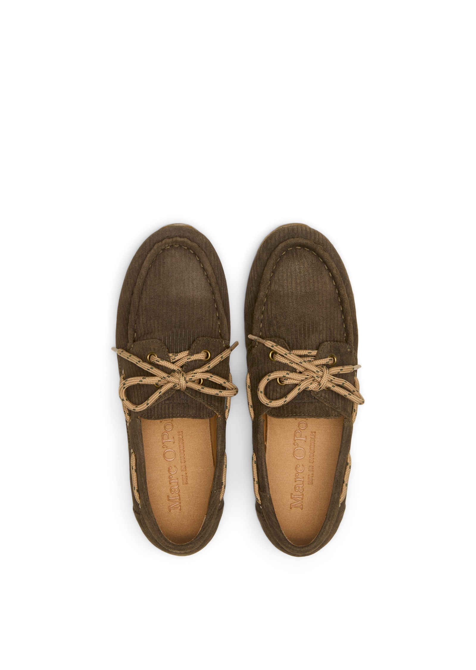 Marc O'Polo Bootsschuh »aus Veloursleder in Cord-Optik«