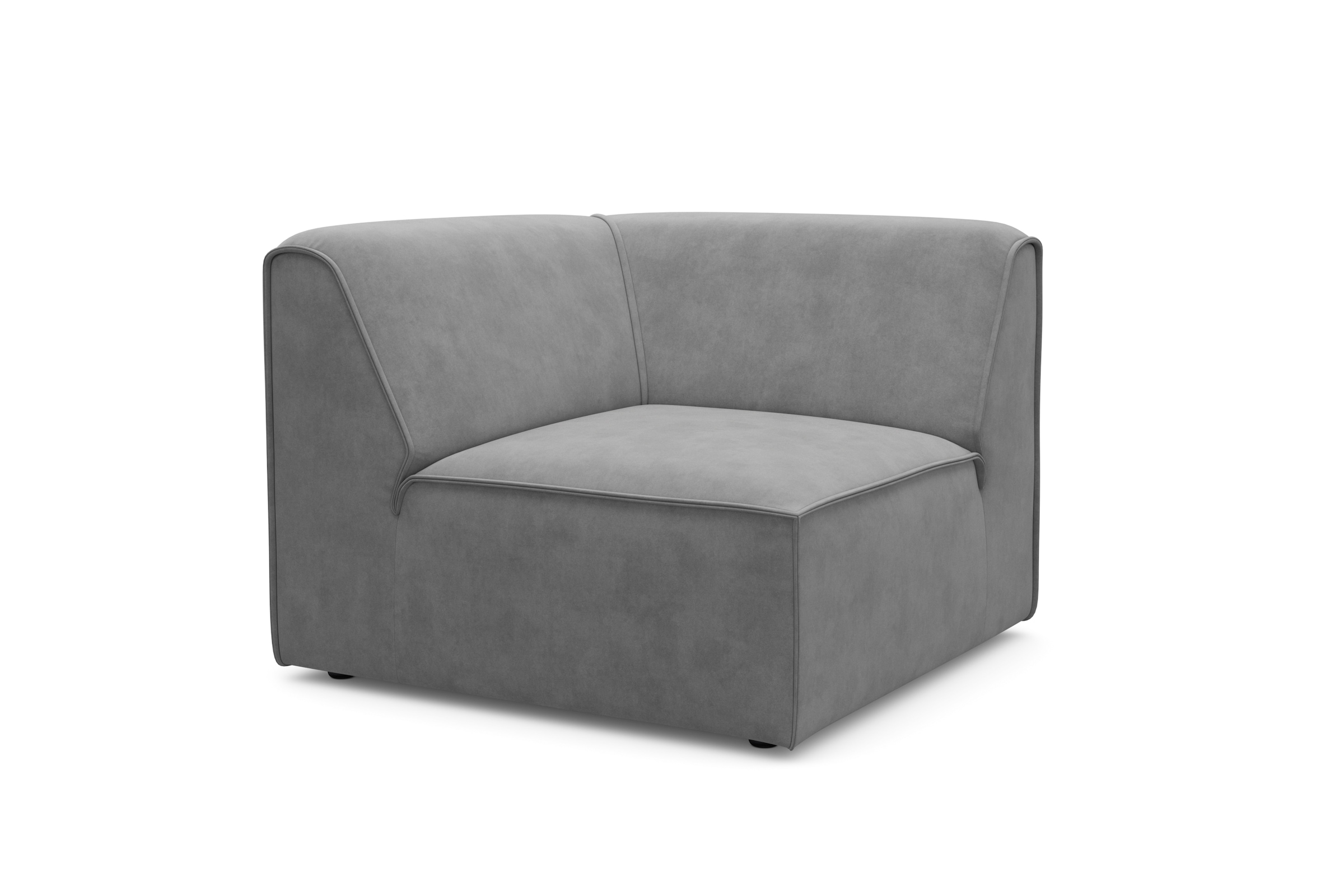 RAUM.ID Sofa-Eckelement »Merid, Sofaelement, Maße B/T/H: 97/97/46 cm«, als Modul oder separat verwendbar, für individuelle Zusammenstellung