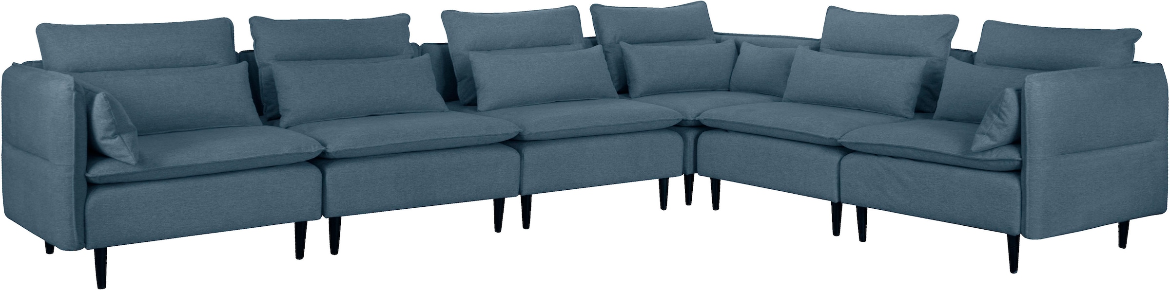 andas Ecksofa »ALVIK L-Form«, zusammengesetzt aus Modulen, erweiterbar mit Modulen der Serie