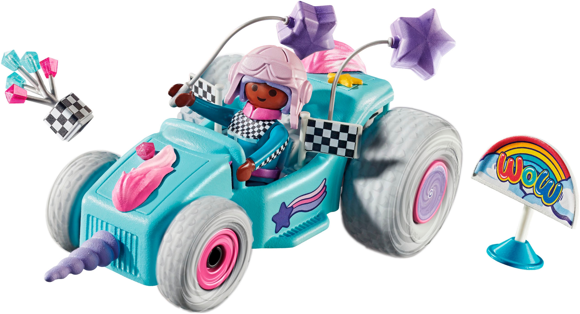 Playmobil® Konstruktions-Spielset »Rasendes Einhorn (71635), Funstars« Made in Germany