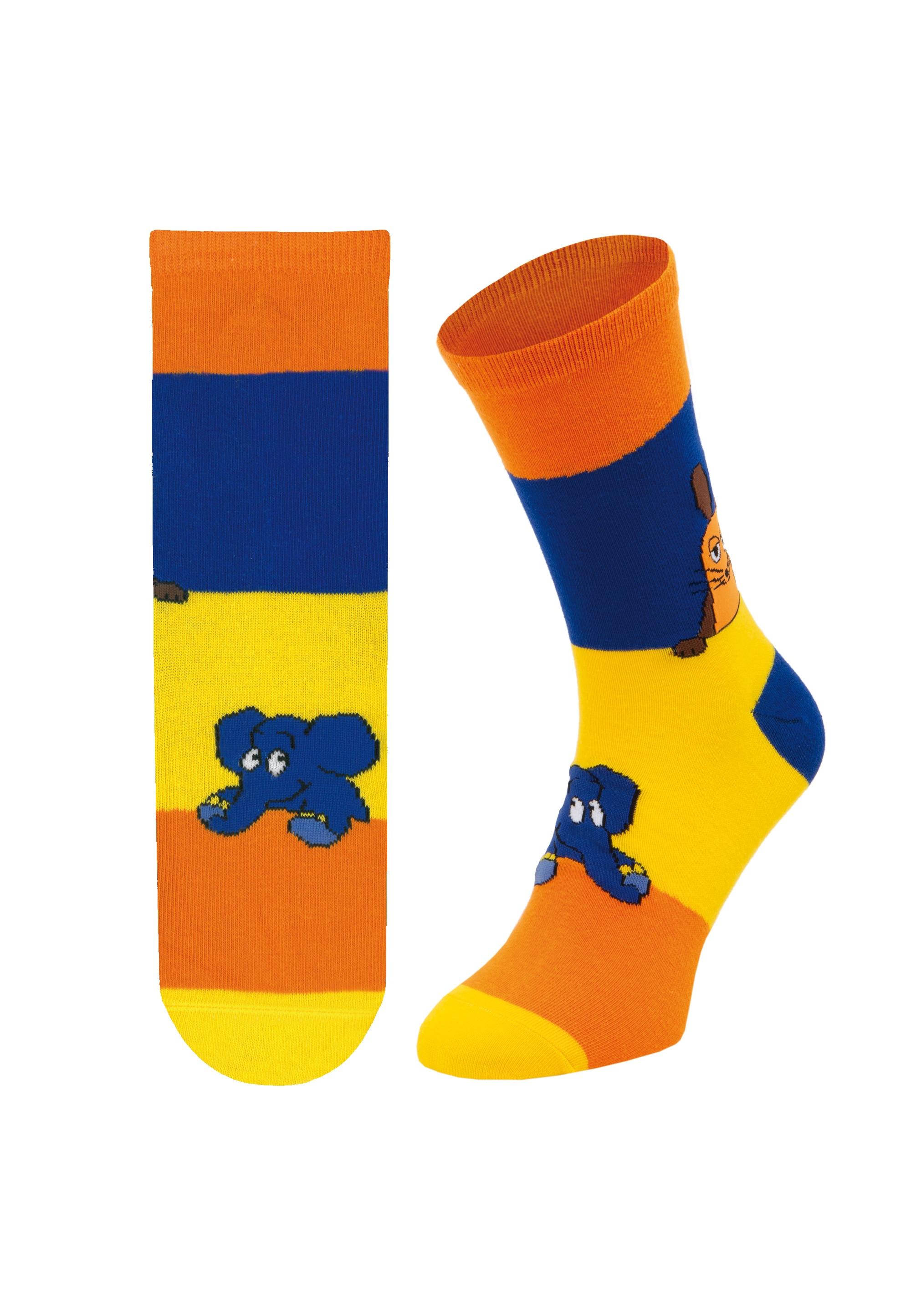 koaa Socken »Maus - Kleine Freunde«, 3er-Pack mit buntem Design