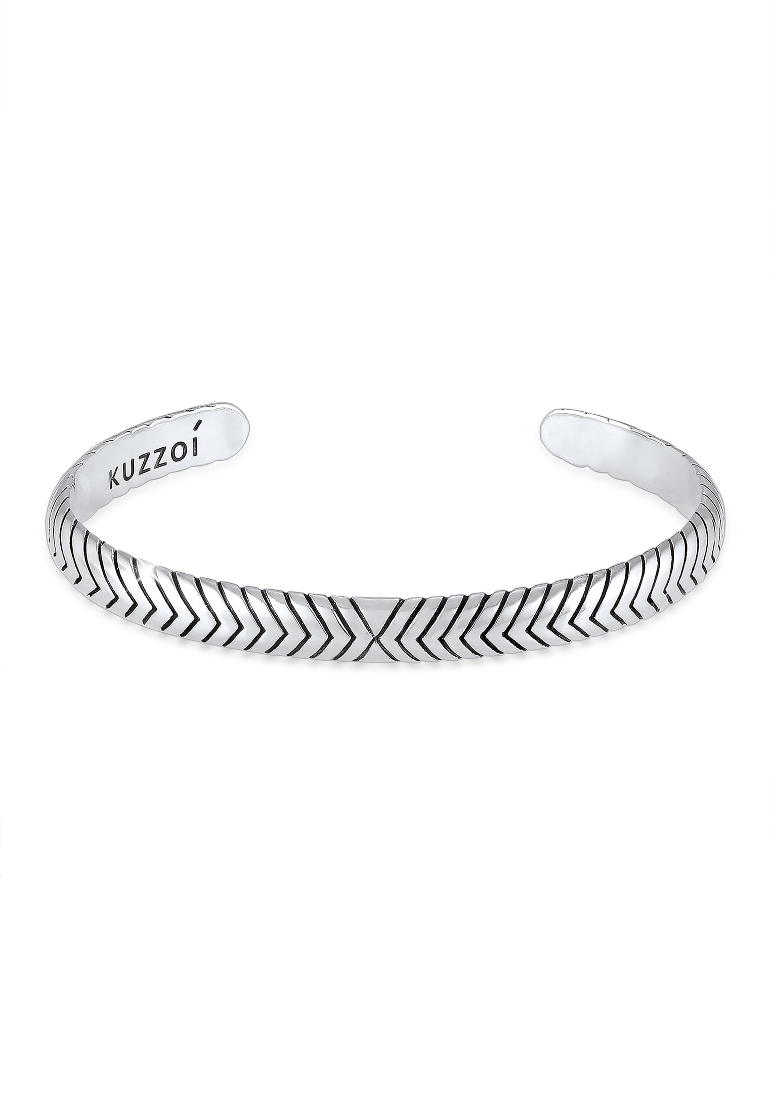 Kuzzoi Armband »Herren Armreif Oxidiert Verstellbar 925 Silber« ▷ bestellen  | BAUR