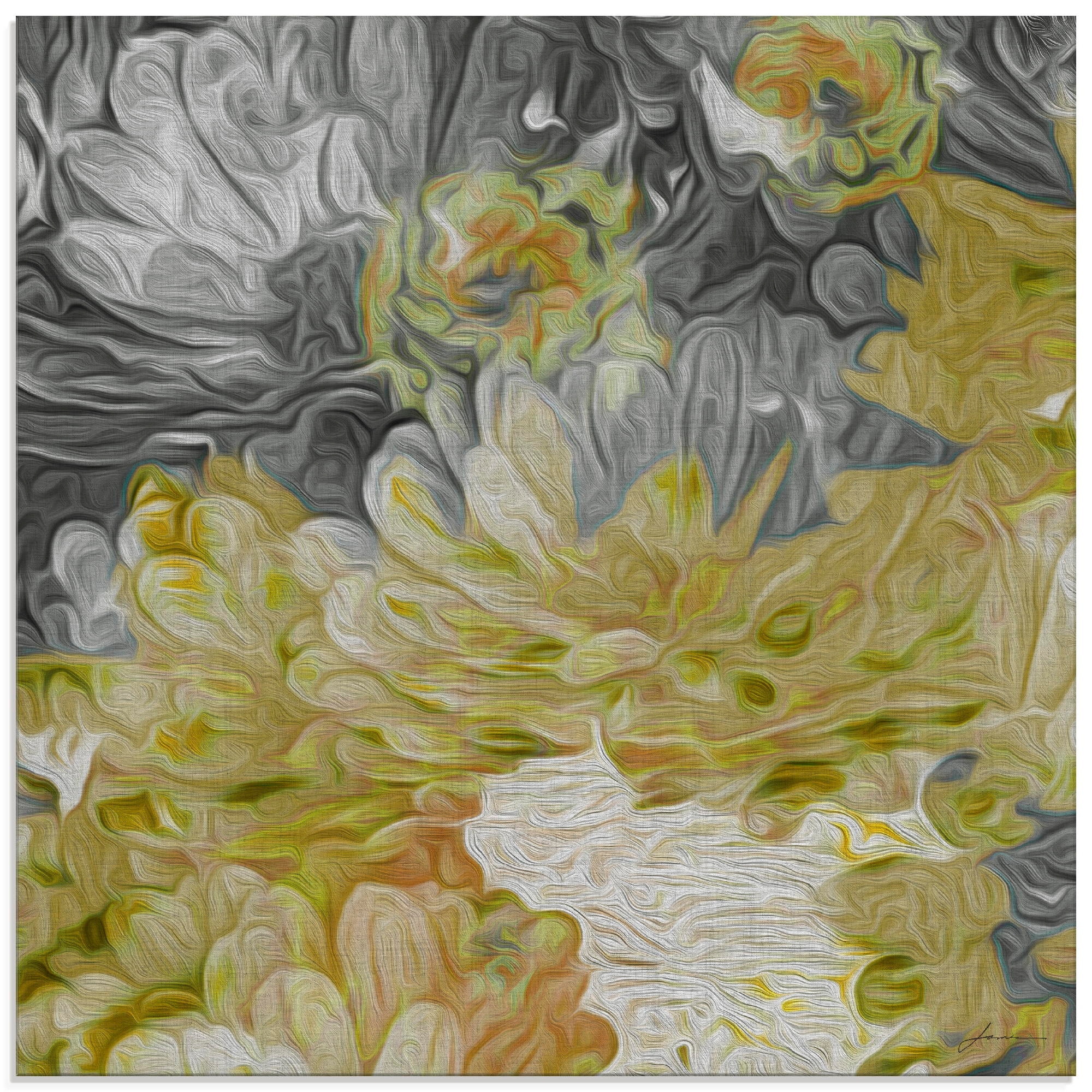 Artland Glasbild "Chrysanthemen in der Sonne III", Blumen, (1 St.), in verschiedenen Größen