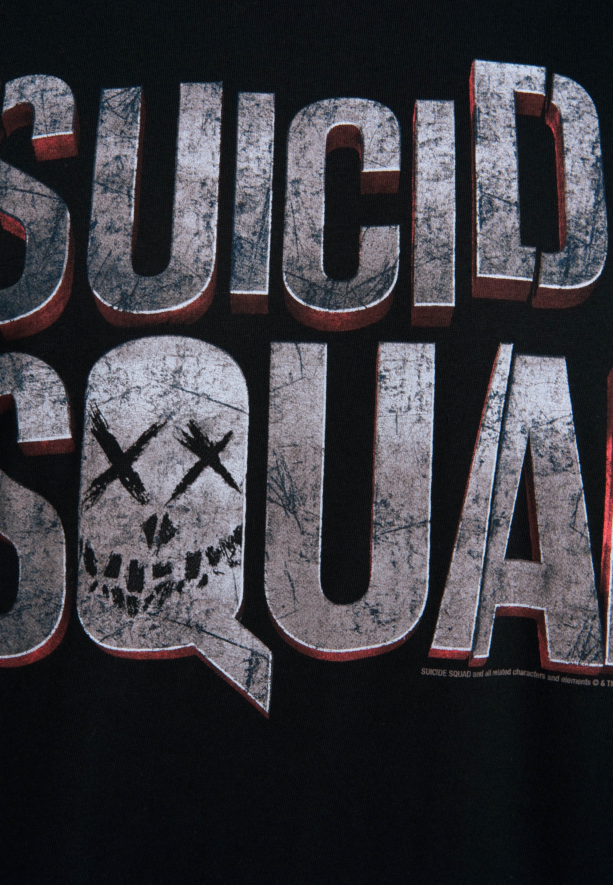 LOGOSHIRT T-Shirt »Suicide Squad« mit coolem Frontprint