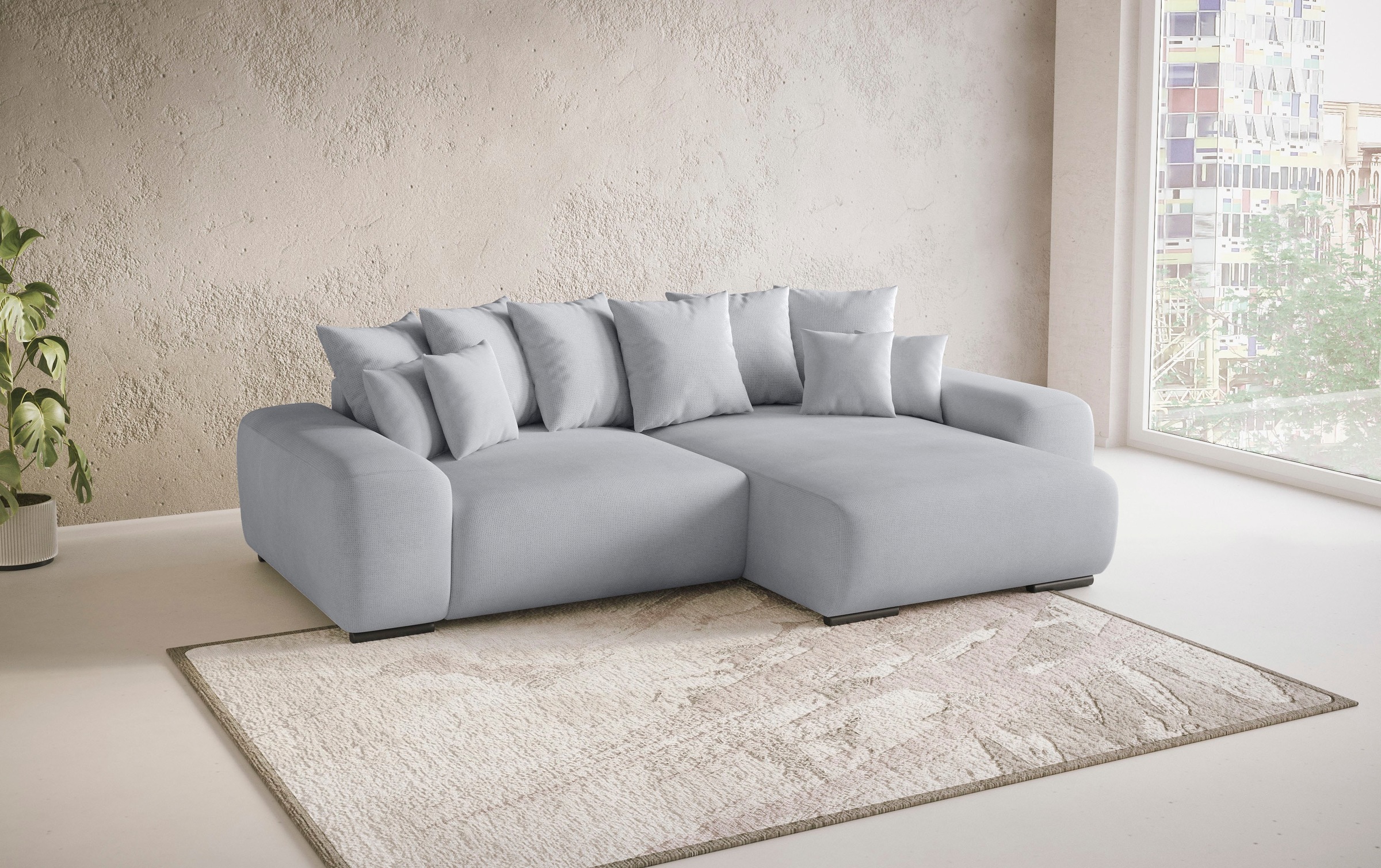 Mr. Couch Ecksofa "Sundance L-Form", Dauerschläfer mit EasyBett-Schlaffunkt günstig online kaufen