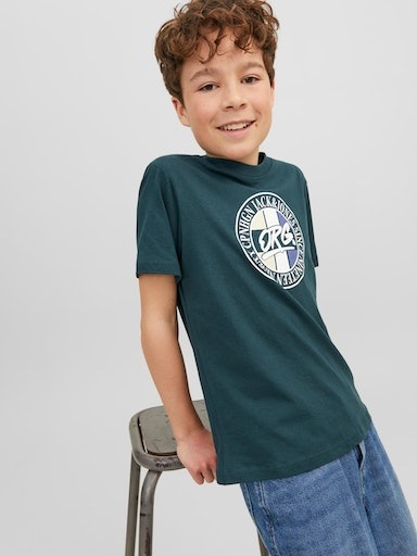 Jack & Jones Junior Print-Shirt »JORARTHUR TEE SS CREW NECK SN JNR« online  kaufen | BAUR | T-Shirts