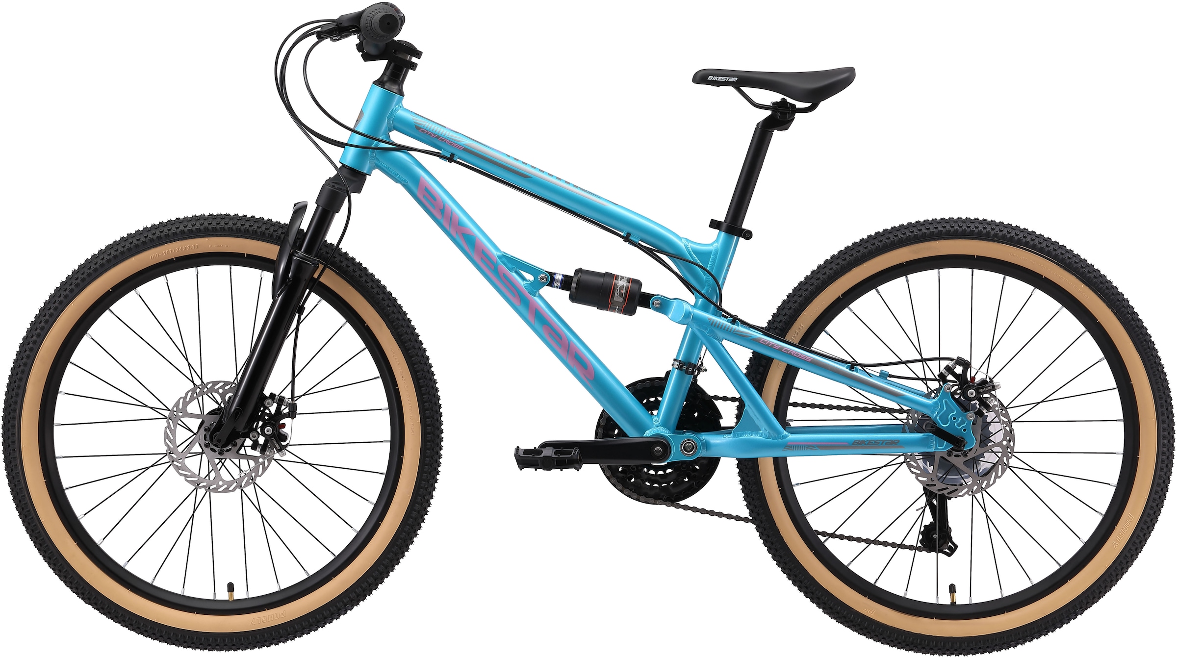 Bikestar Jugendfahrrad 21 Gang Shimano RD-TY21 Schaltwerk Kettenschaltung