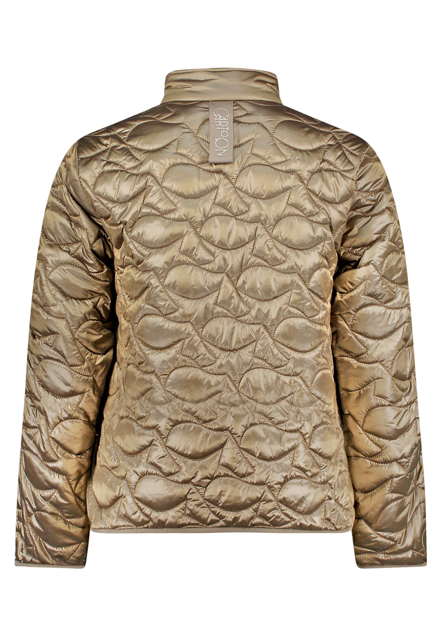 Cartoon Steppjacke »Damen mit Eingrifftaschen«
