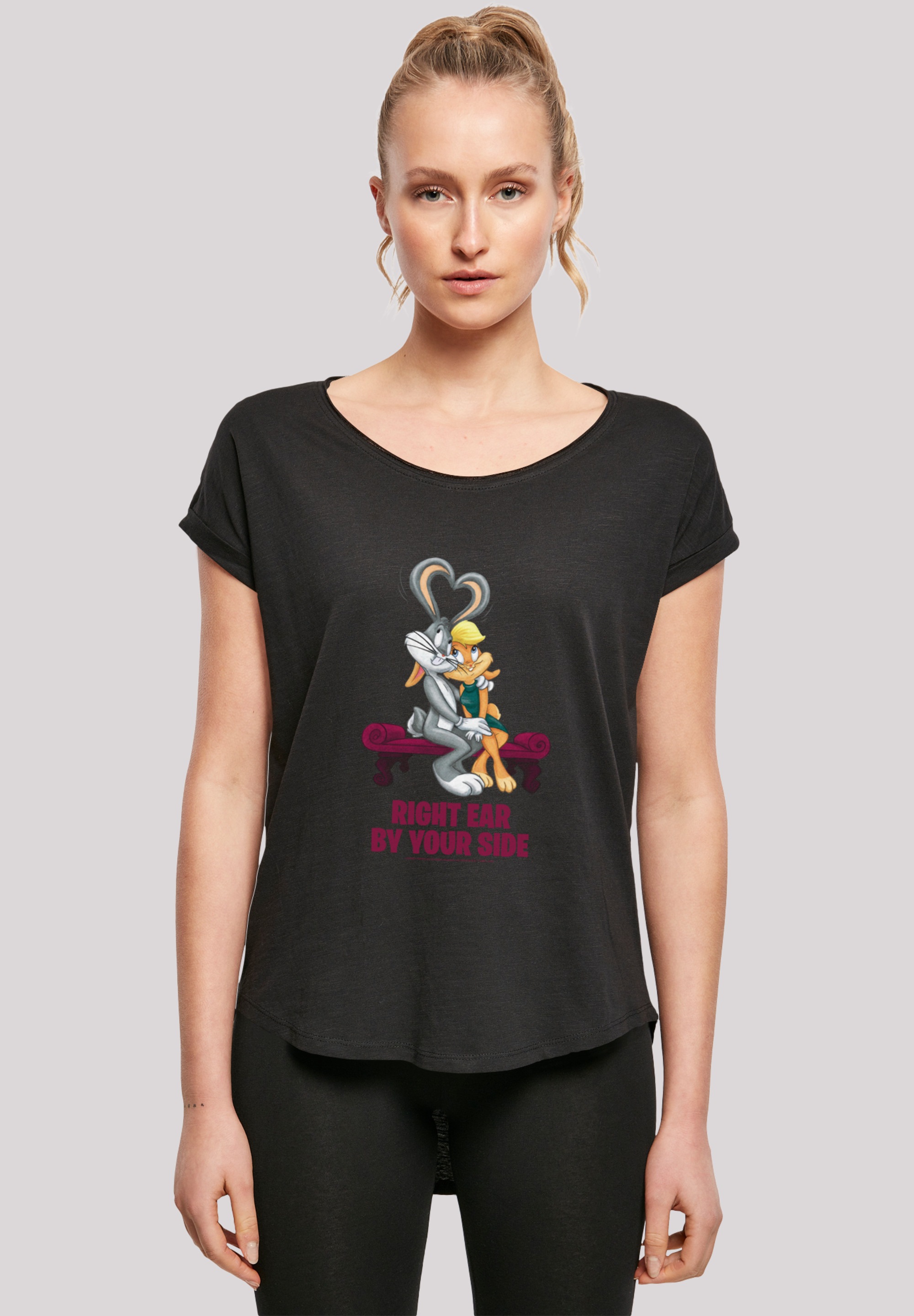 F4NT4STIC T-Shirt "Looney Tunes Bugs And Lola Valentines Cuddle", Print günstig online kaufen